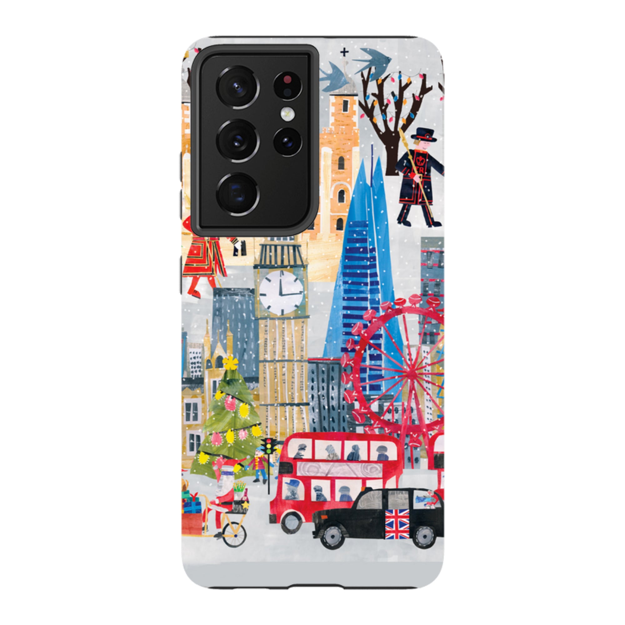 Samsung Tough Case - Christmas In London By Tracey English