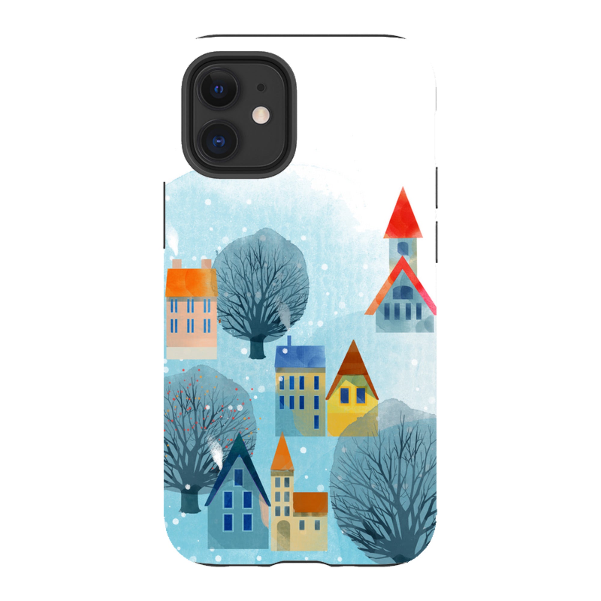 iPhone Tough Case - Snowy Hills