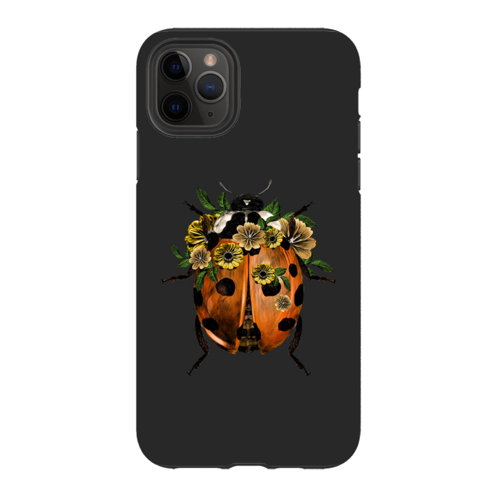 iPhone Tough Case - Ladybug Dark