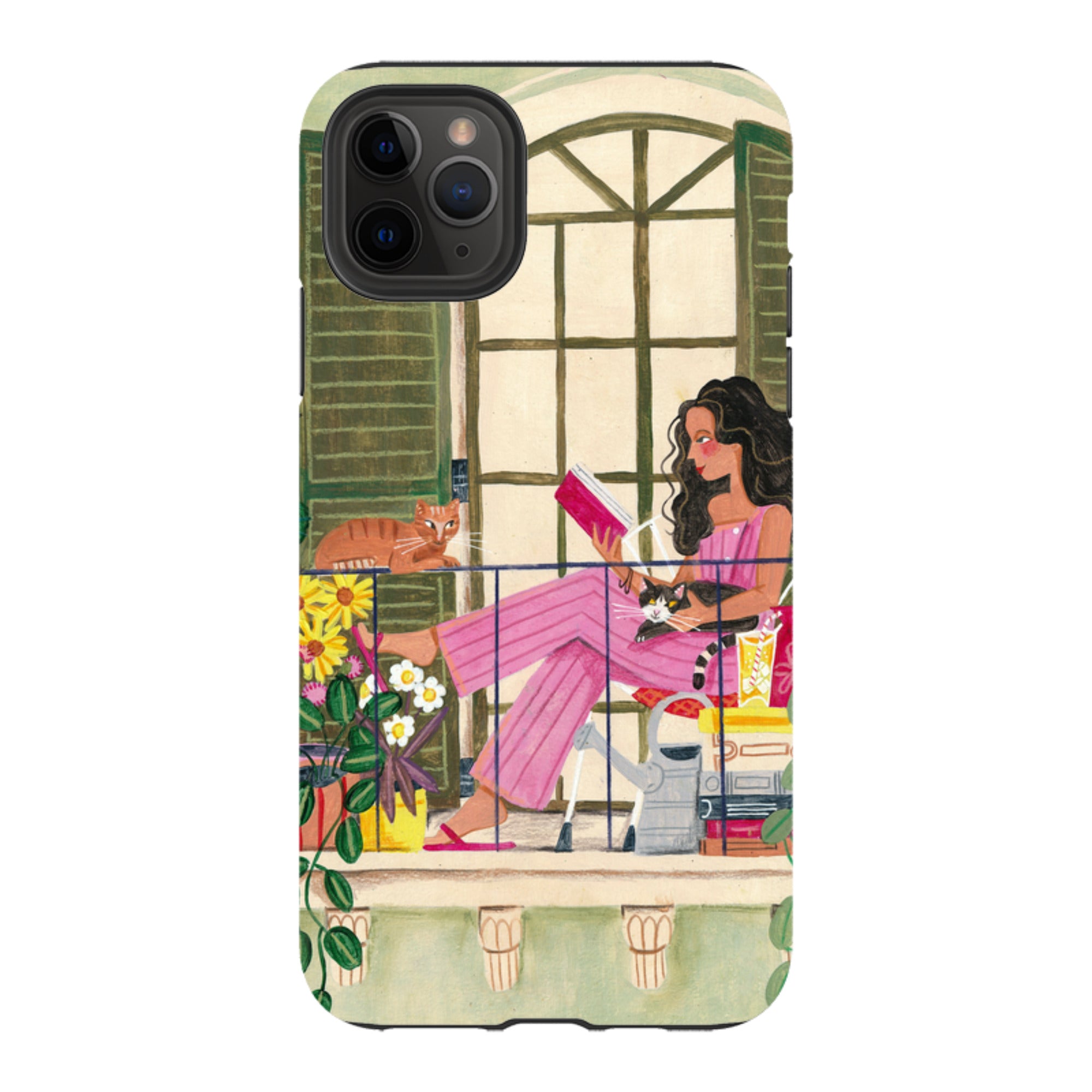 iPhone Tough Case - Balcony By Caroline Bonne Muller