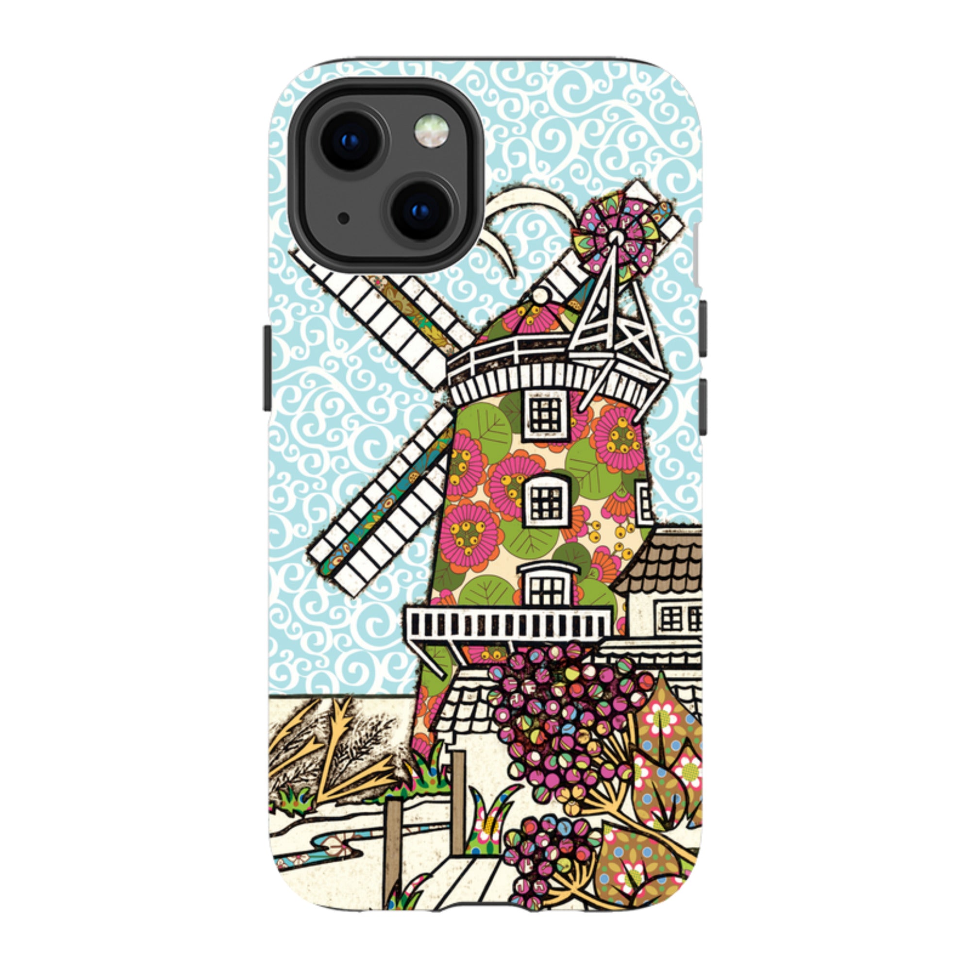 iPhone Tough Case - Cley Windmill By Amelia Bowman
