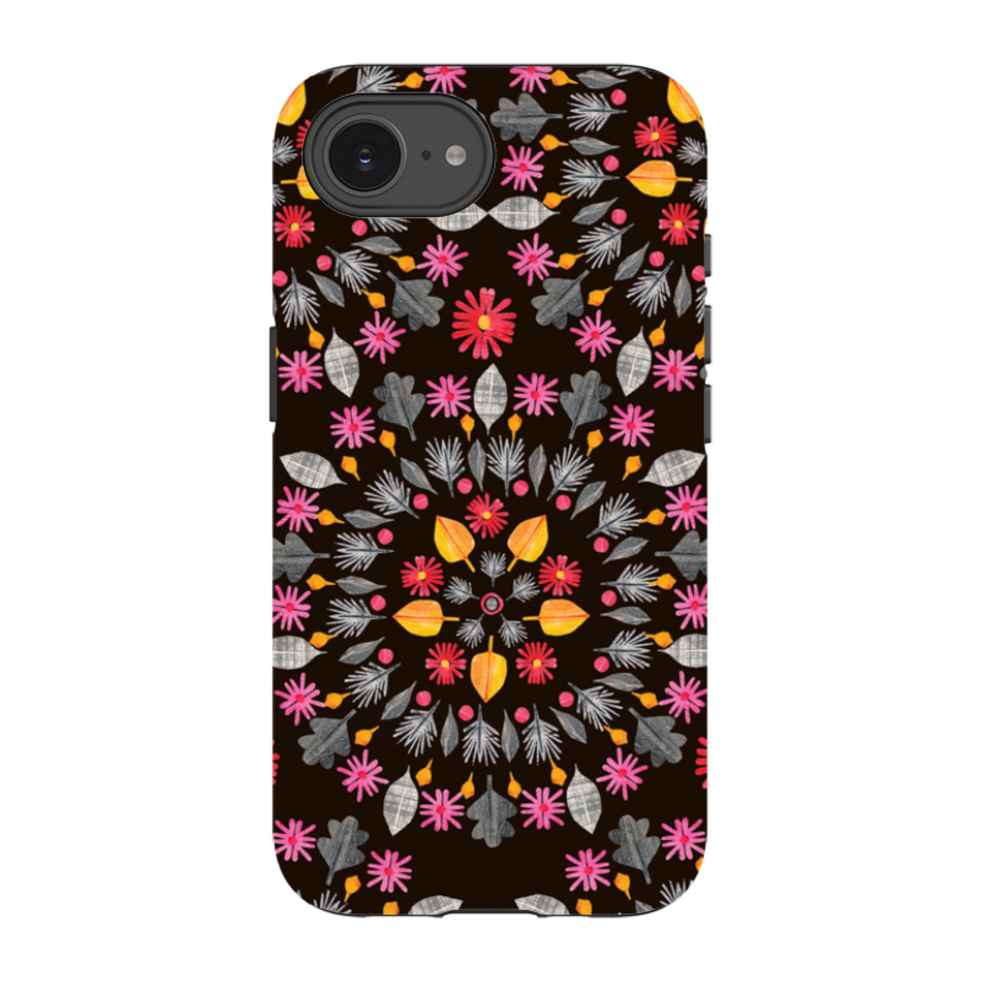 iPhone Tough Case - Autumn Mandala By Tracey English