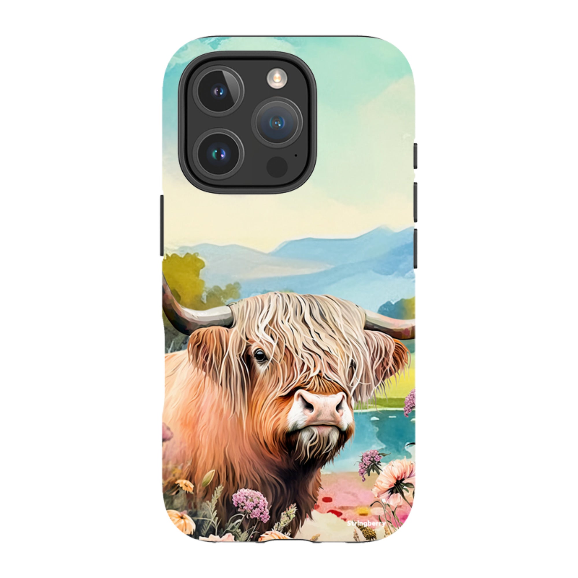 iPhone Tough Case - Highland Cow I