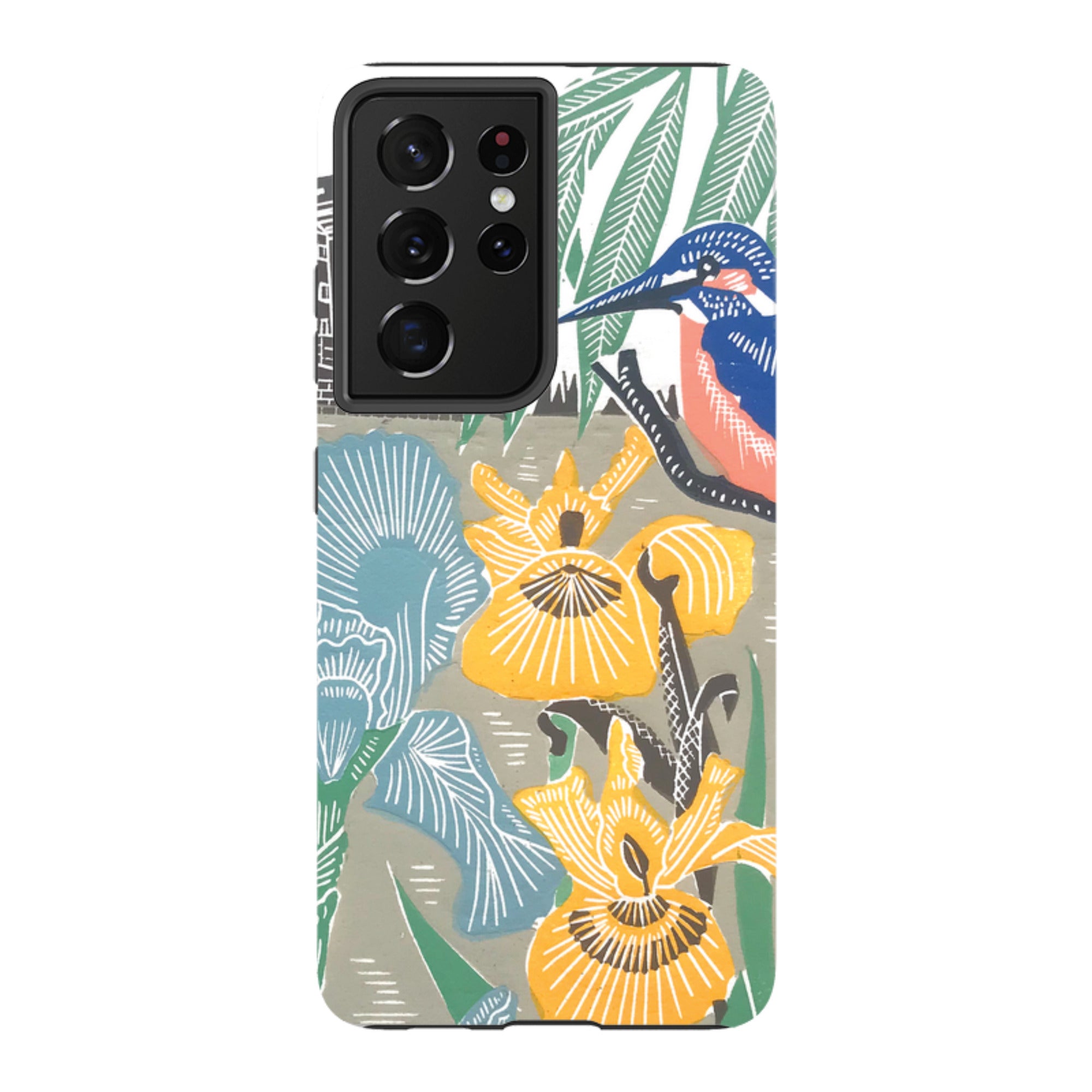Samsung Tough Case - KIngfisher At The Mill By Kate Heiss