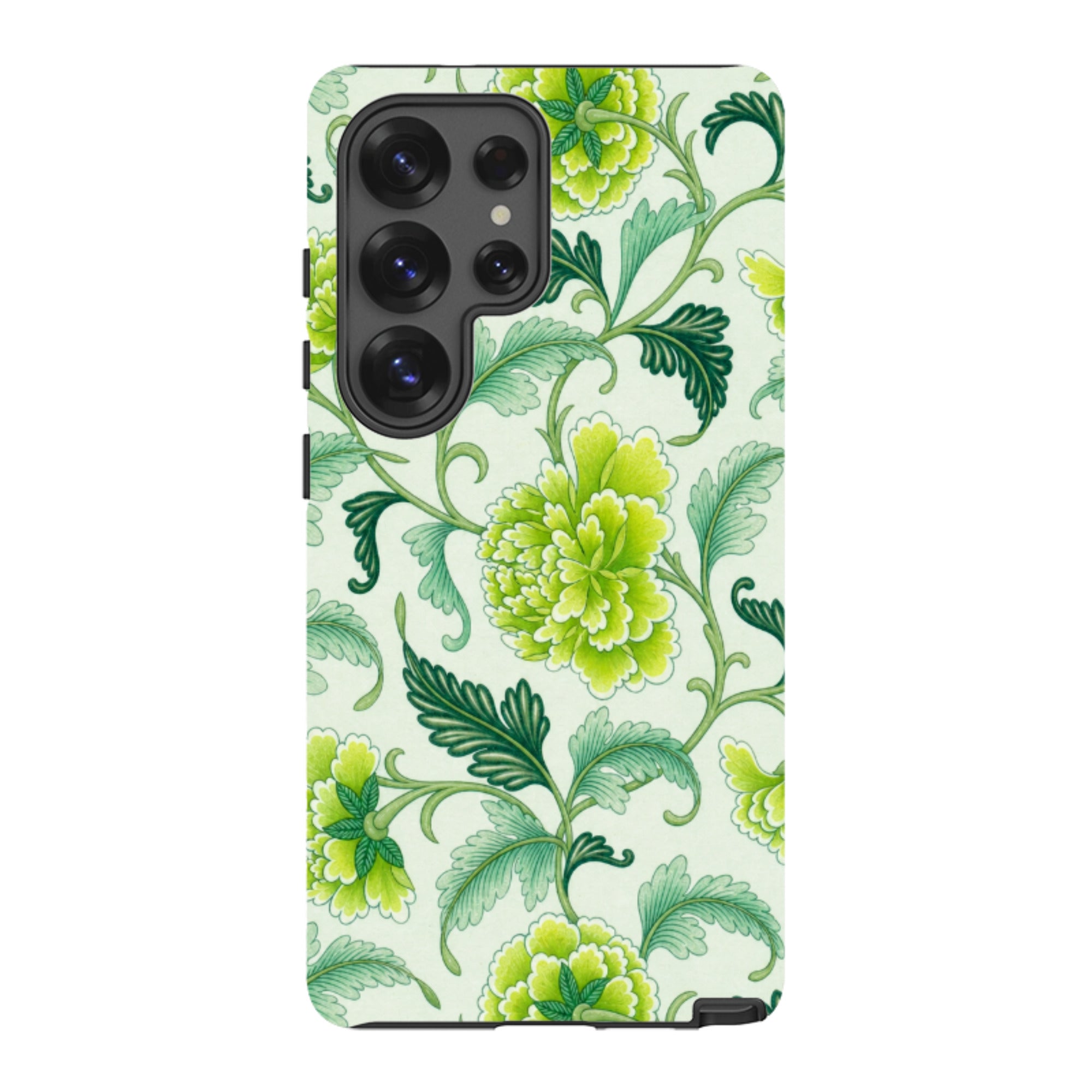 Samsung Tough Case - Sage Green Chinoiserie