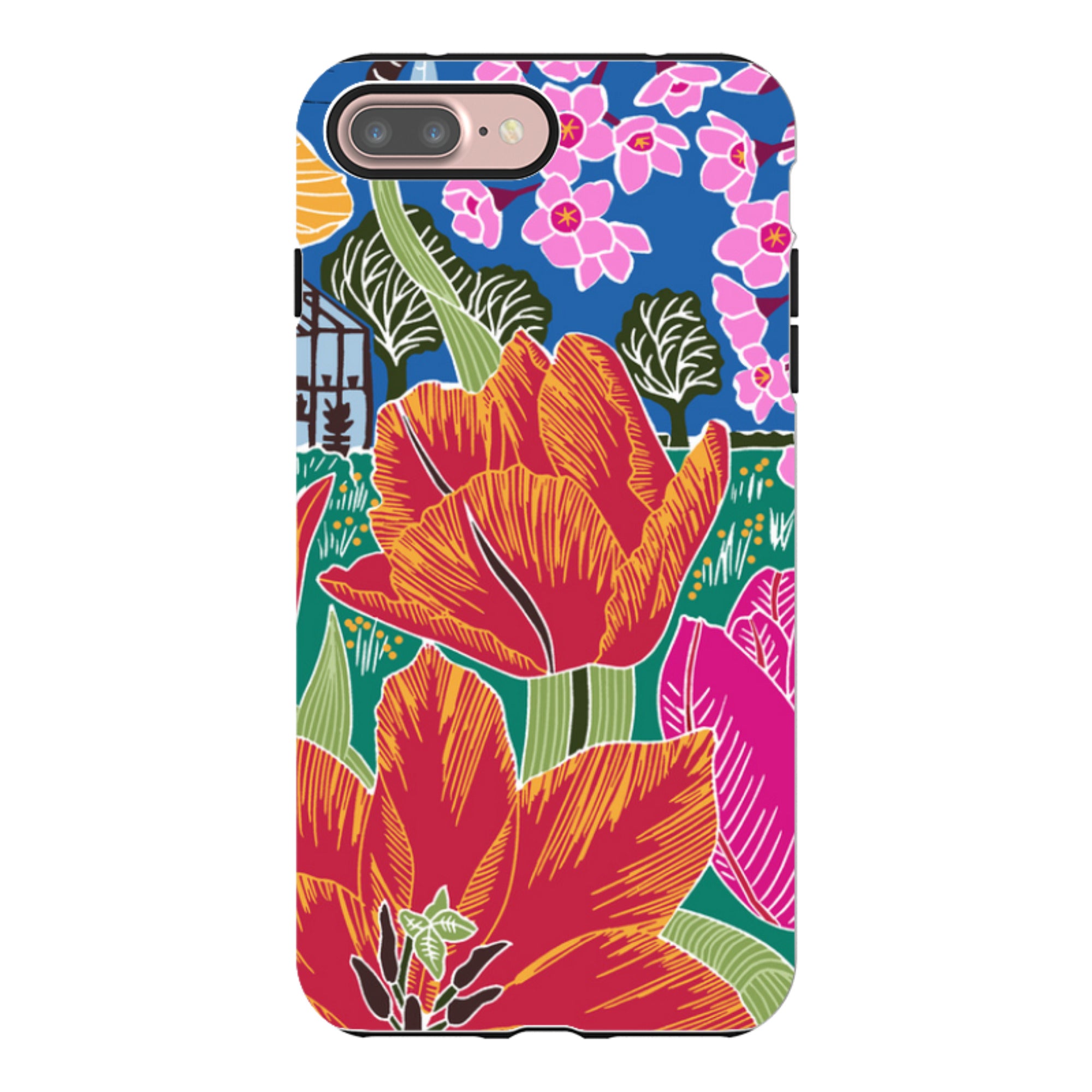 iPhone Tough Case - Tulip By Kate Heiss