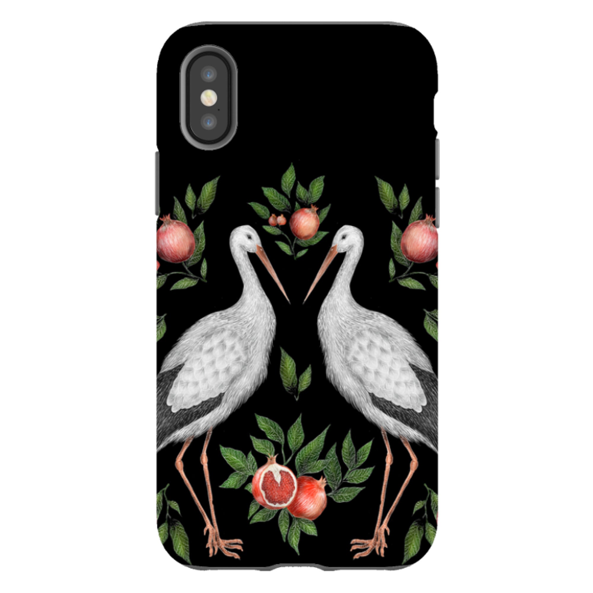 iPhone Tough Case - Storks By Catherine Rowe