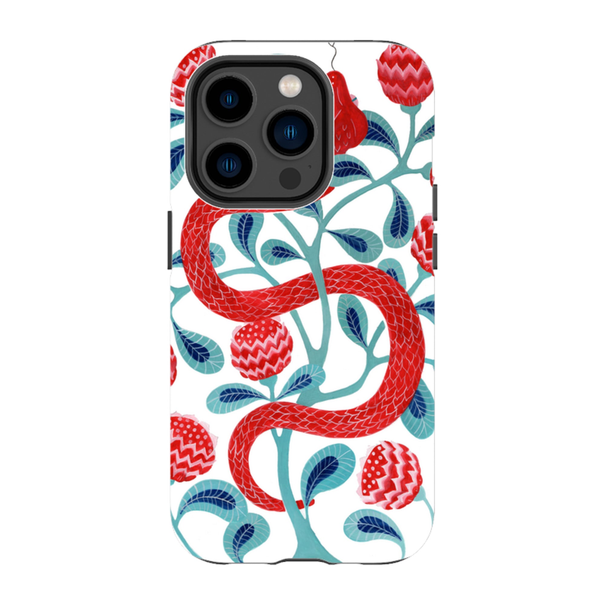 iPhone MagSafe Tough Case - Redsnake By Bex Parkin