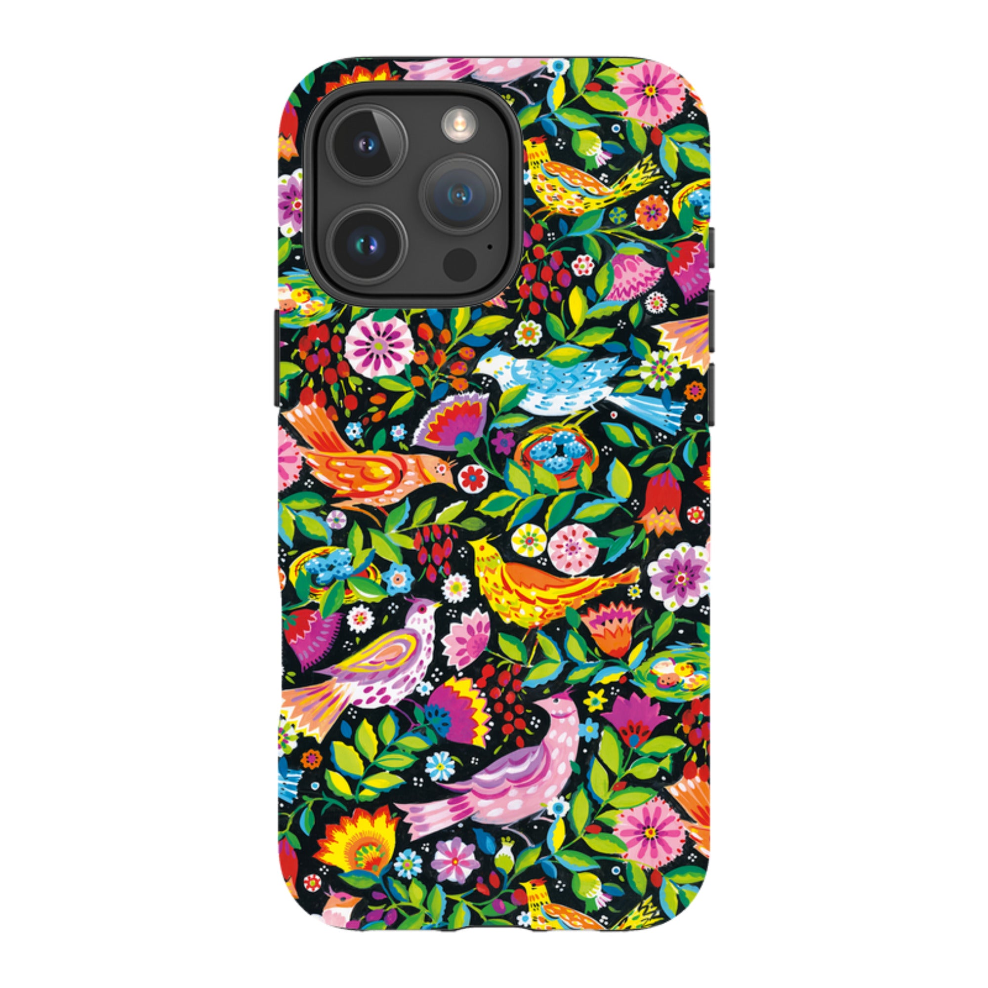 iPhone Tough Case - Folk Birds By Sarah Campbell