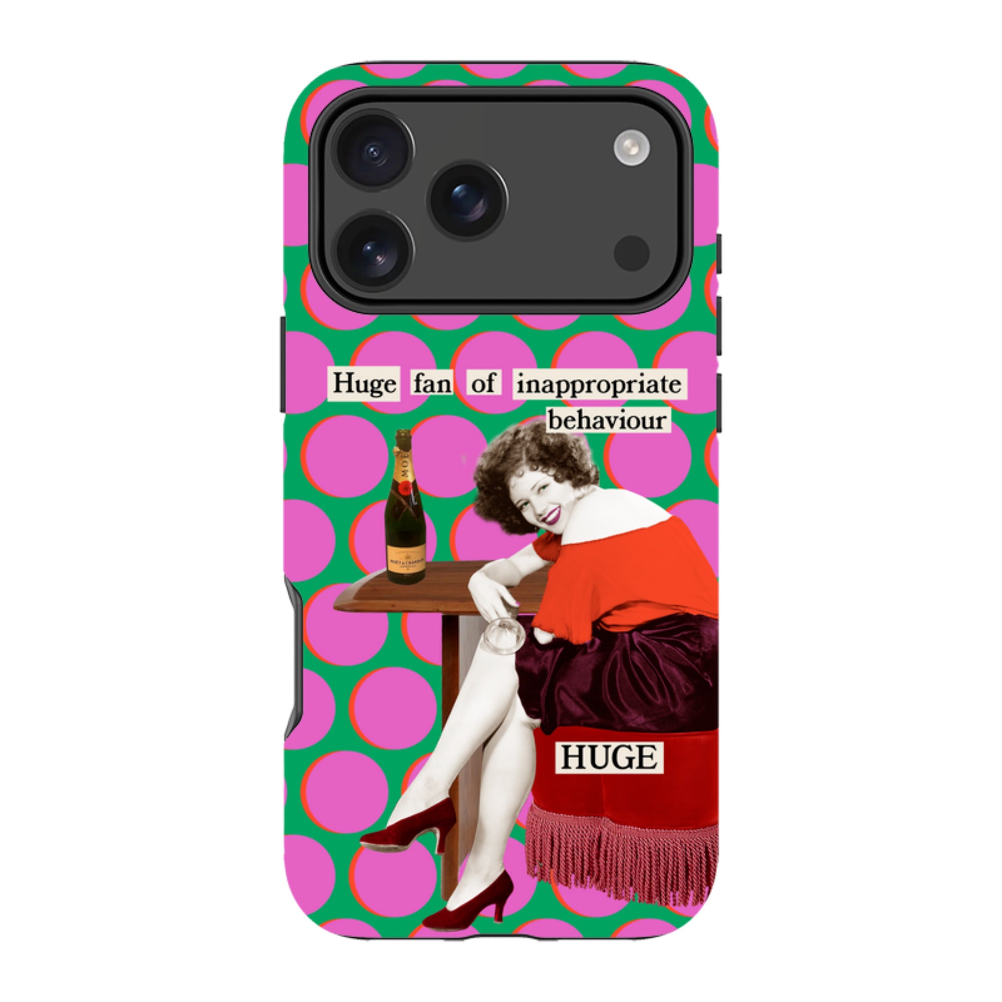 iPhone Tough Case - Inappropriate By Clare Jordan