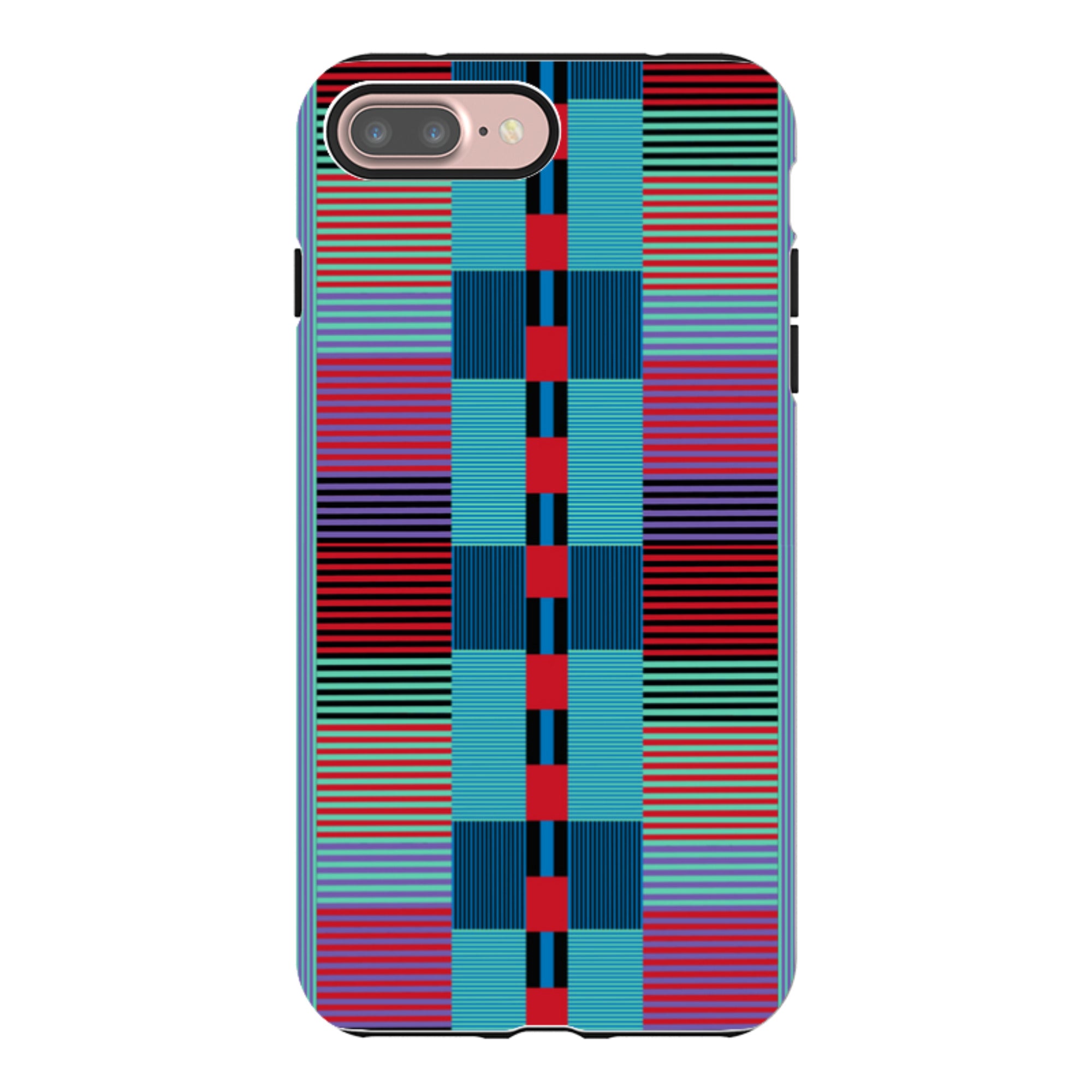 iPhone Tough Case - Indian Stripe By Cressida Bell