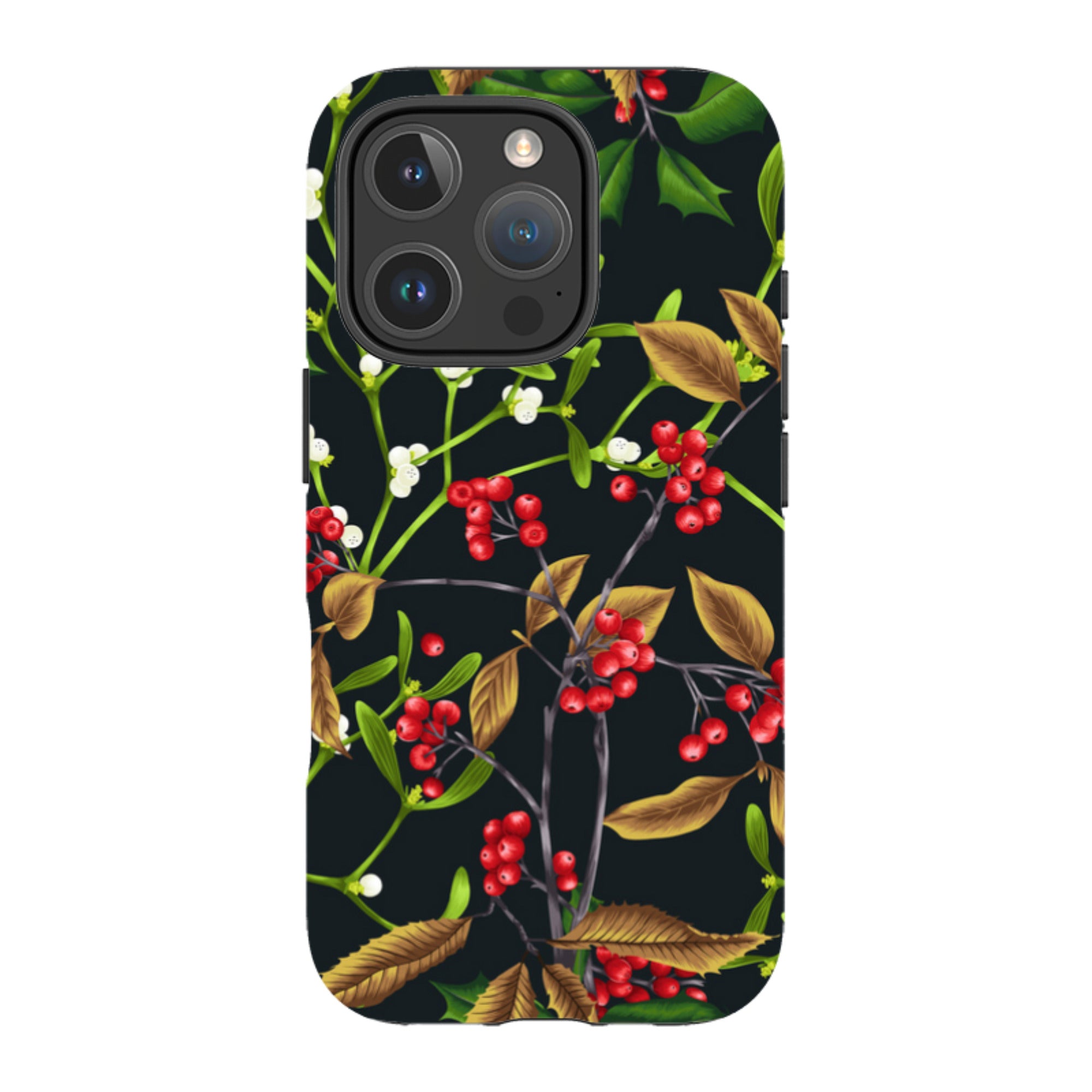iPhone Tough Case - Magical Xmas Black