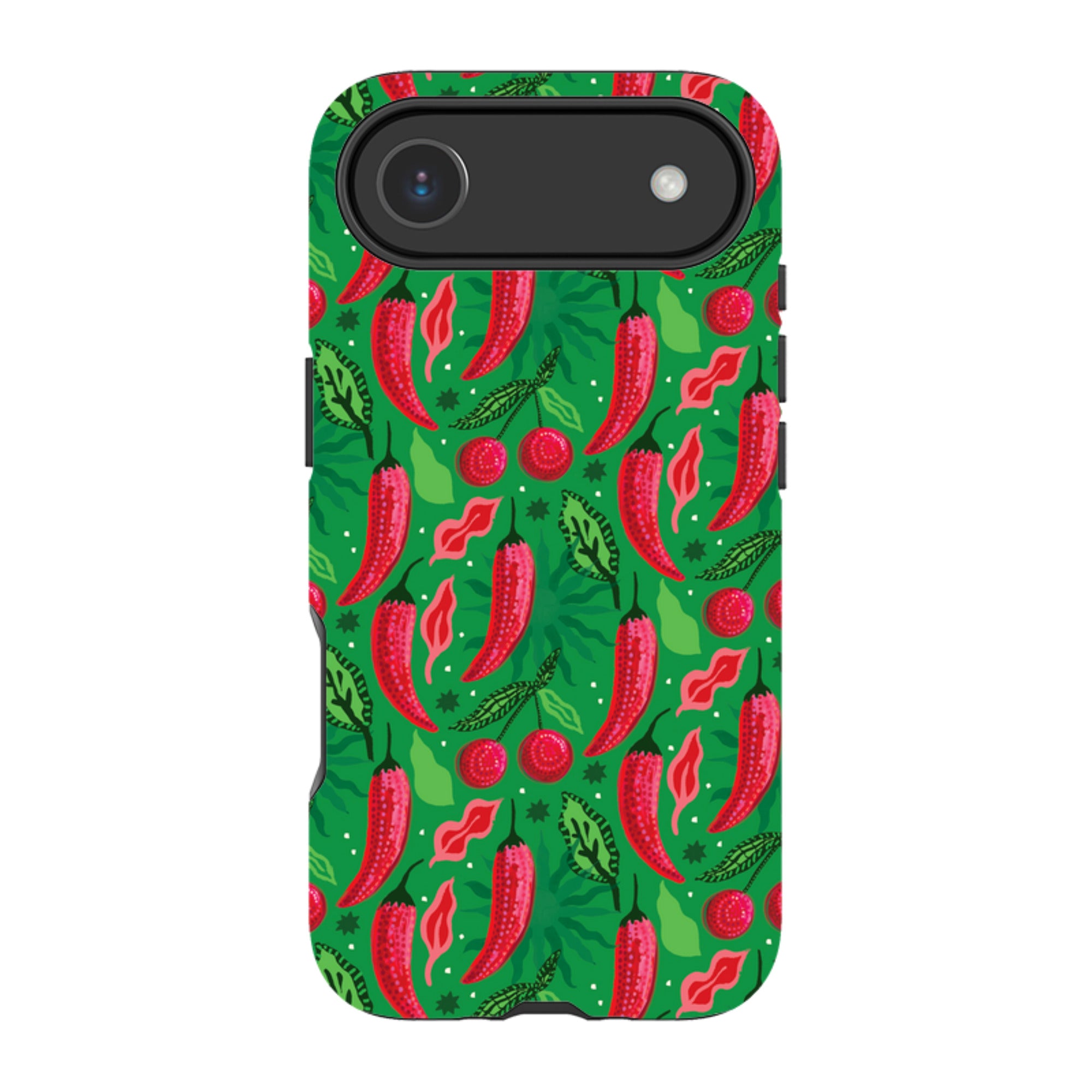 iPhone MagSafe Tough Case - Chilli Cherry By Emma Frances Grant