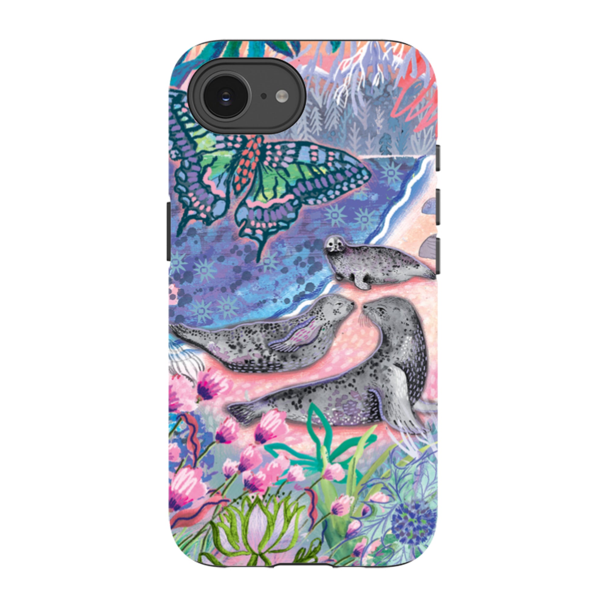 iPhone Case - Scenic Seals Of Norfolk By Emma Frances Grant
