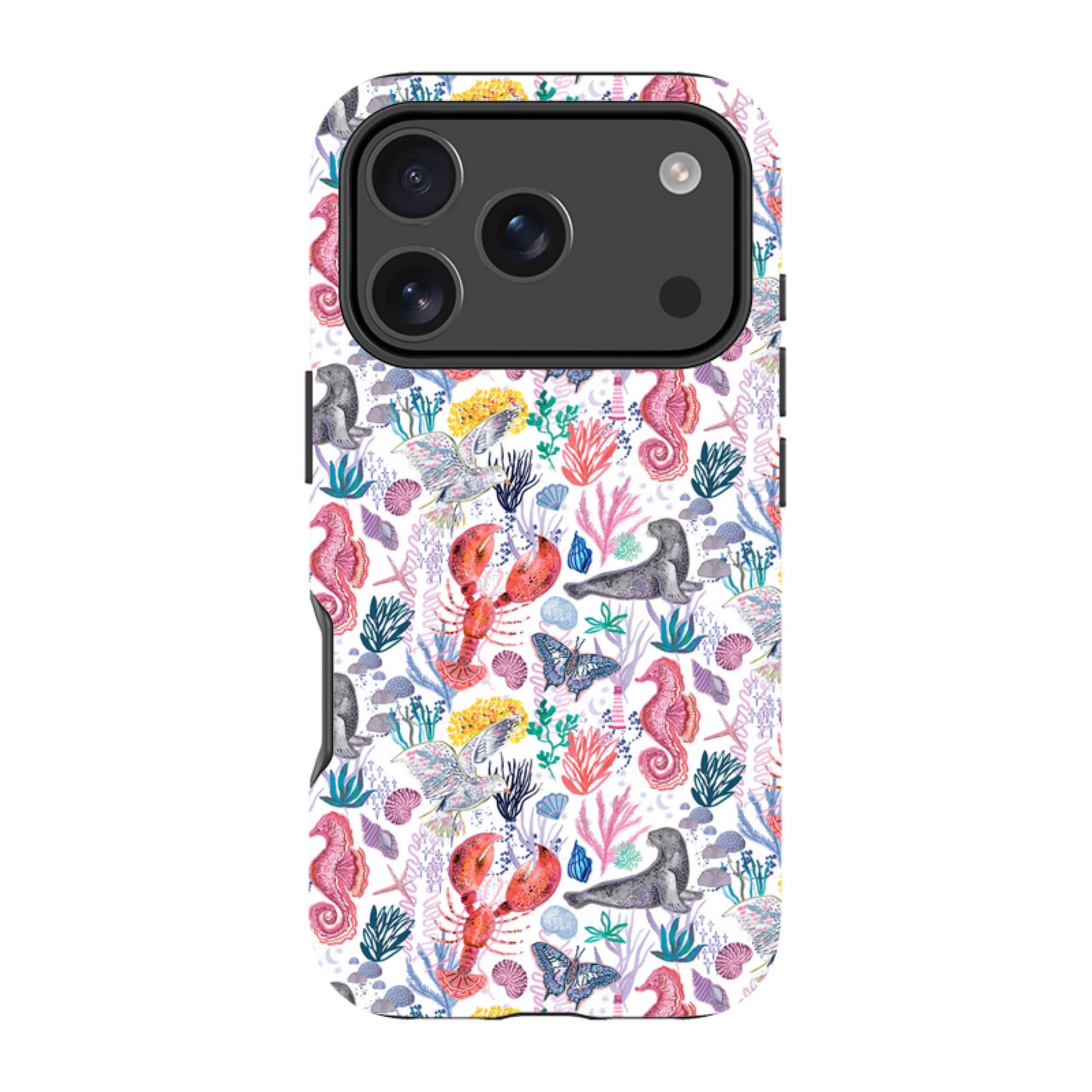 iPhone Case - Coastline Pattern-B By Emma Frances Grant