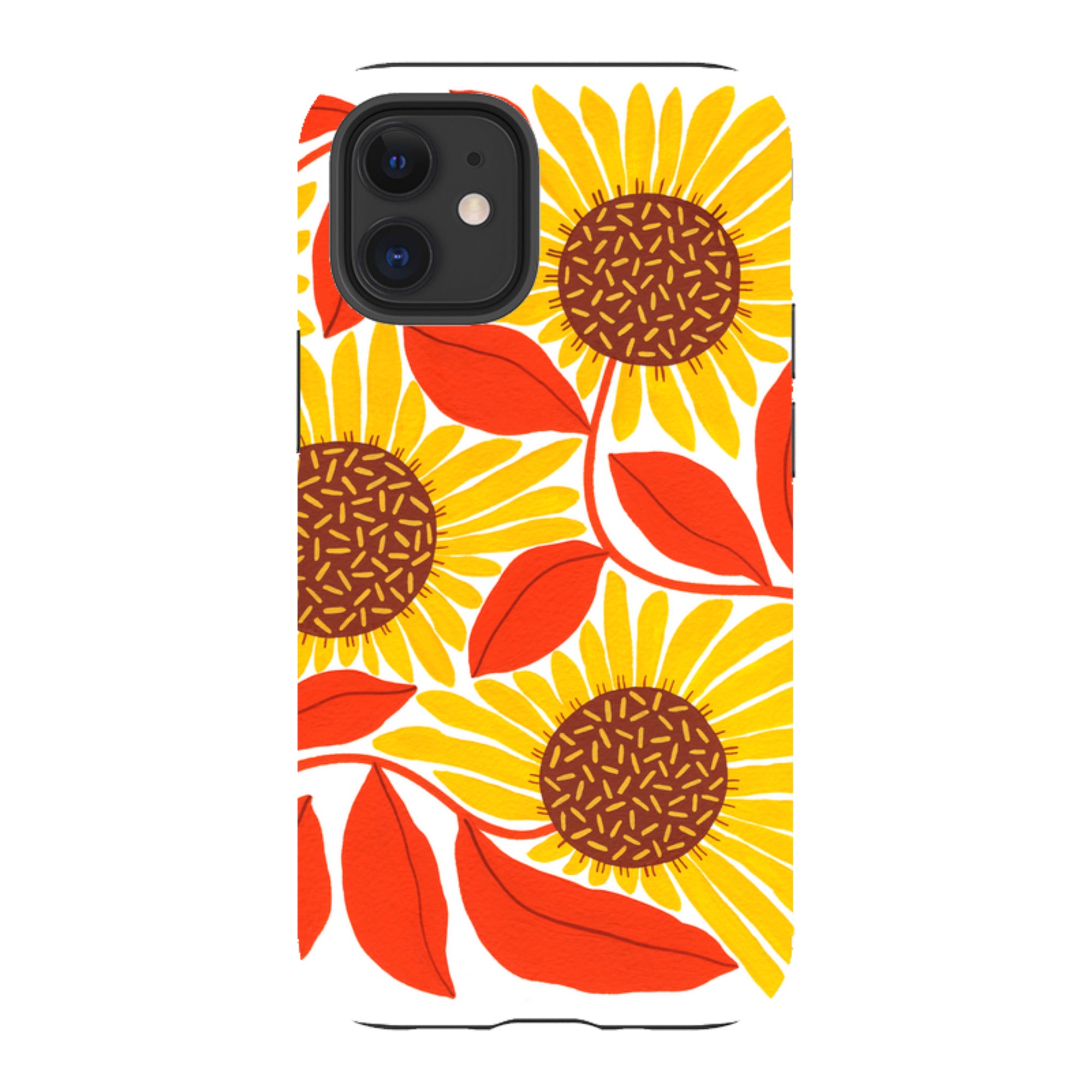 iPhone Tough Case - Sunflower By Madalina Andronic