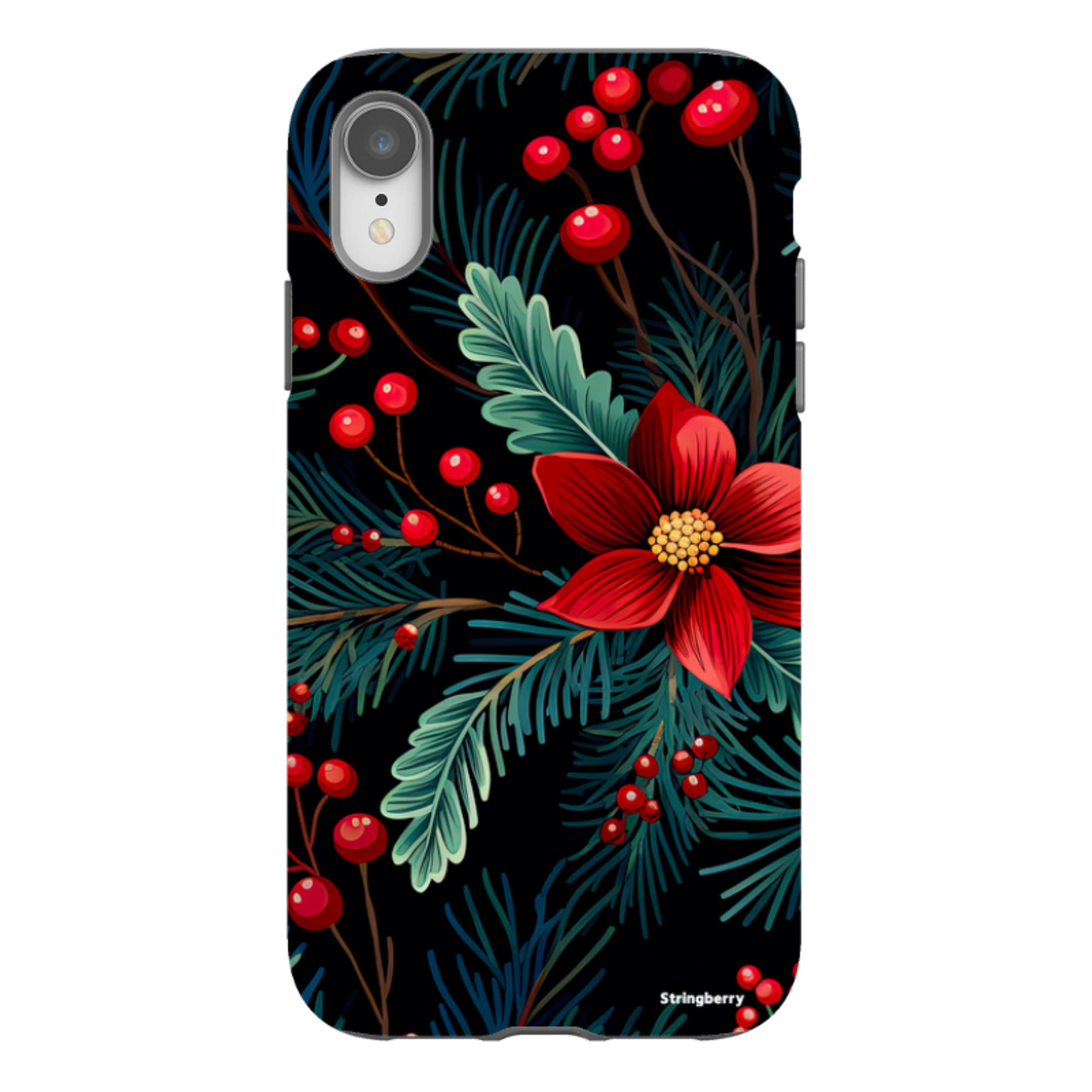 iPhone Tough Case - Red Berries II