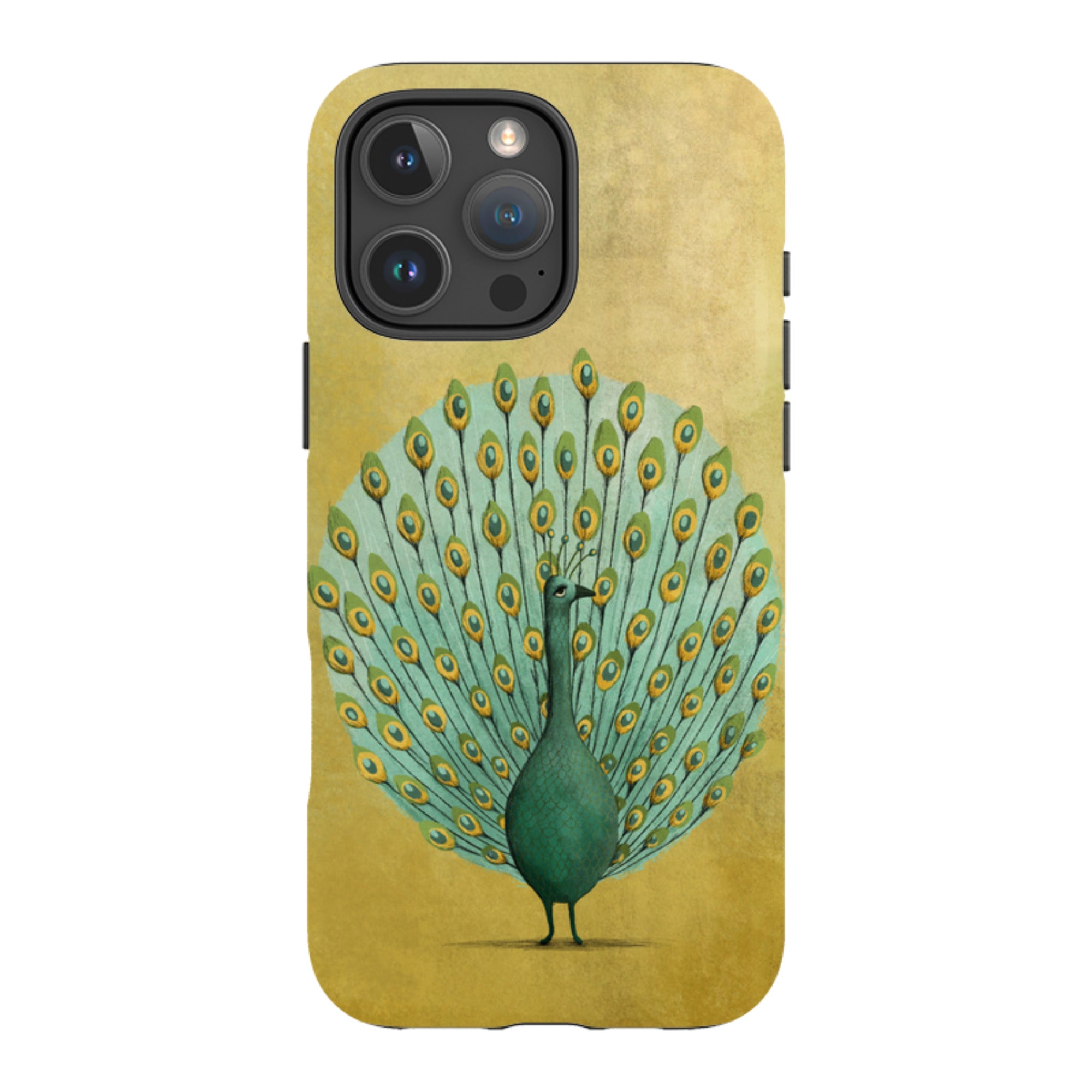 iPhone Tough Case - Peacock By Maja Lindberg
