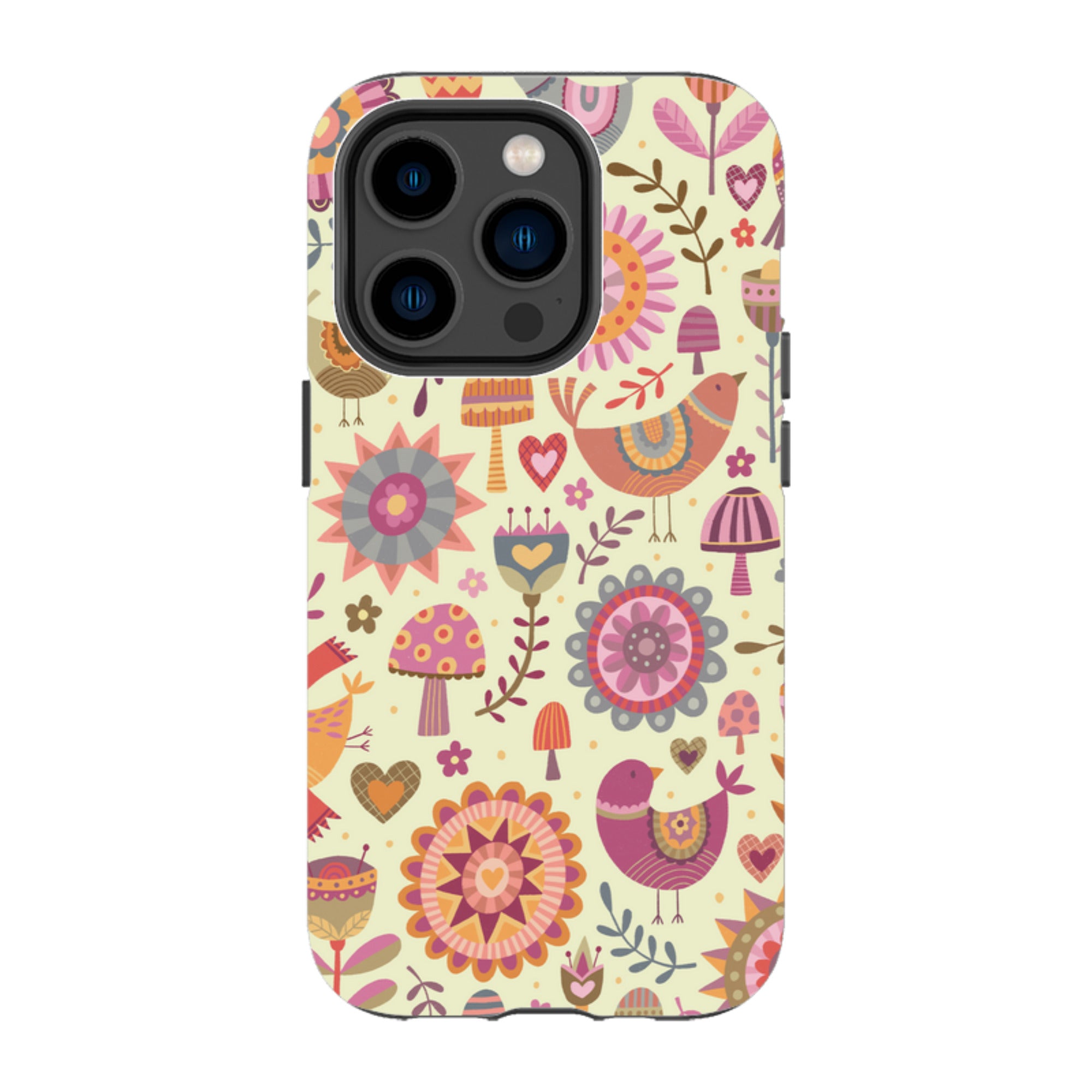 iPhone MagSafe Tough Case -  Bird Pattern II By Suzy Taylor