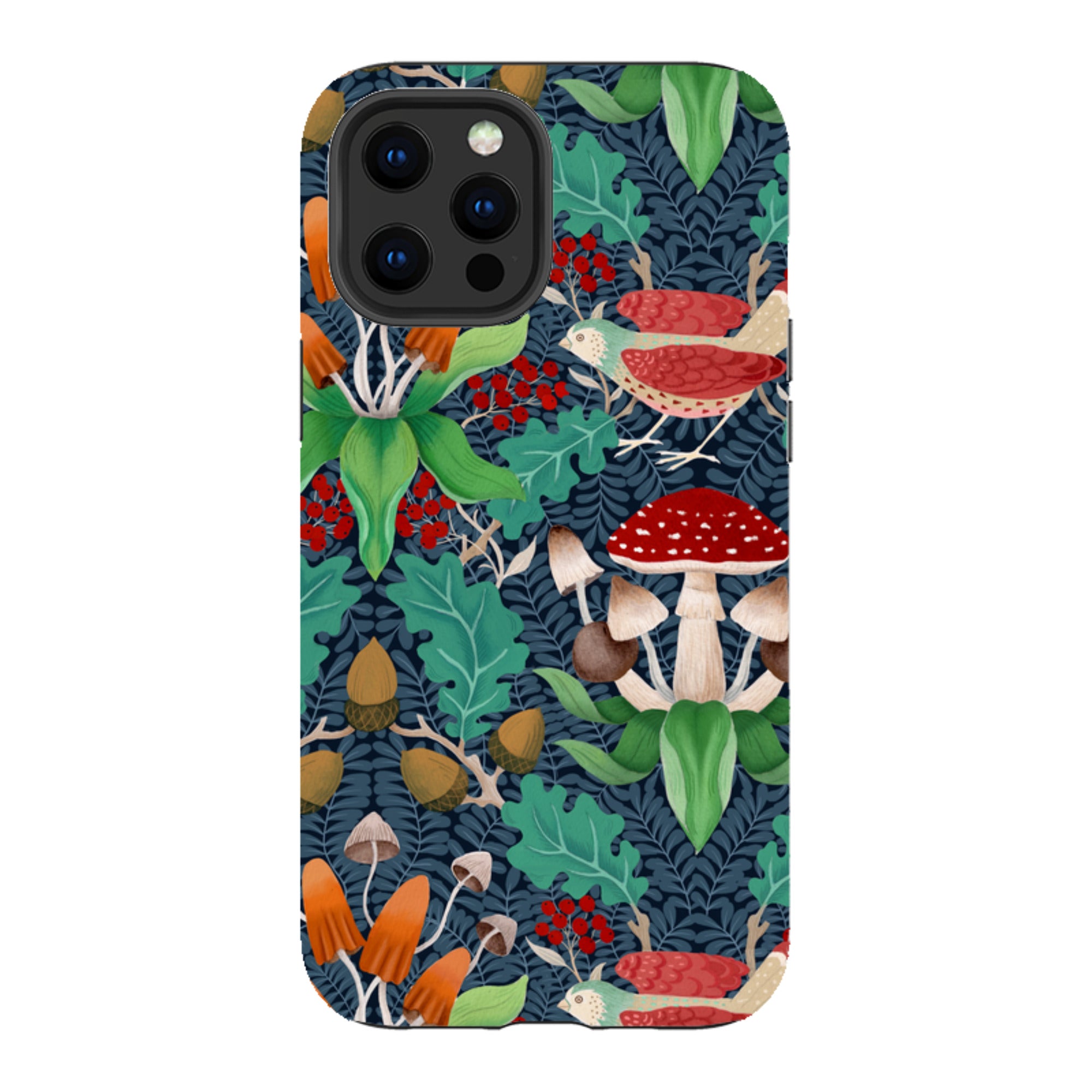 iPhone Tough Case - Mushrooms By Bex Parkin