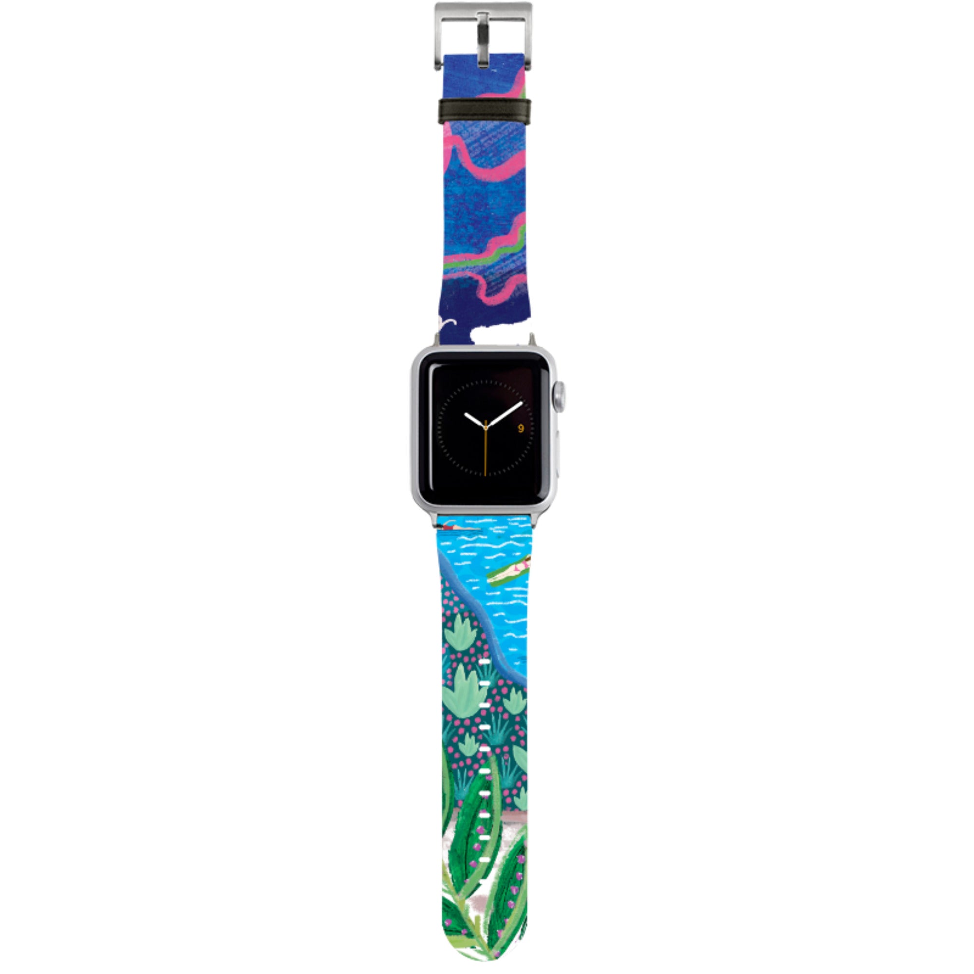 Sapphire Seas Apple Watch Strap By Emma Frances Grant