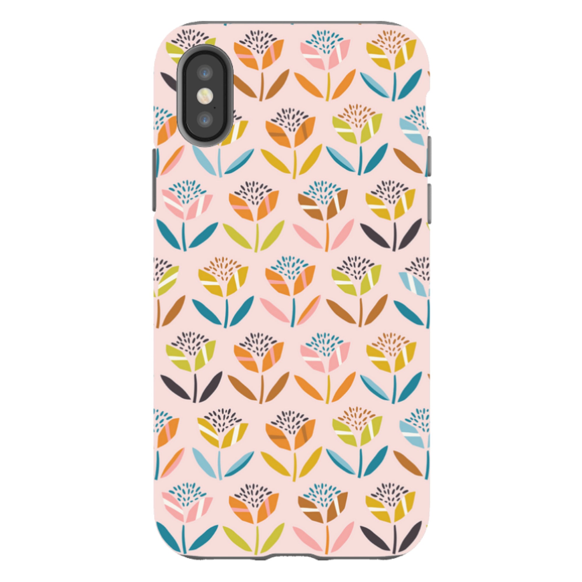 iPhone Tough Case - Little Flowers By Ali Brookes