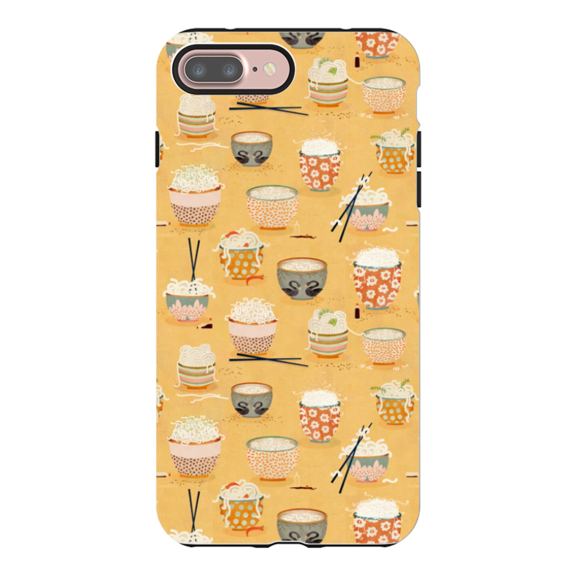 iPhone Tough Case - Oodles Of Noodles By Katherine Quinn