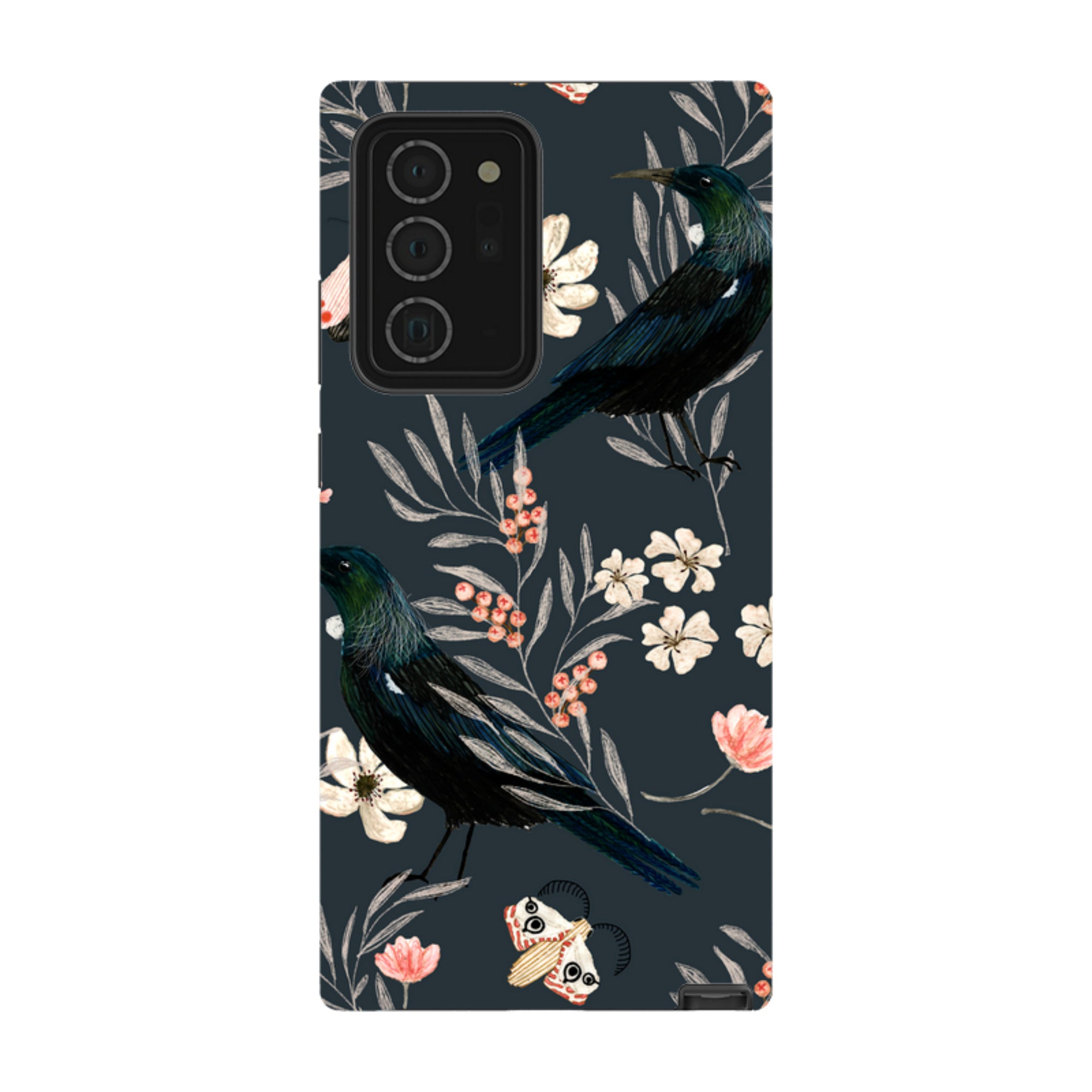 Samsung Tough Case - Moths And Tuis By Katherine Quinn