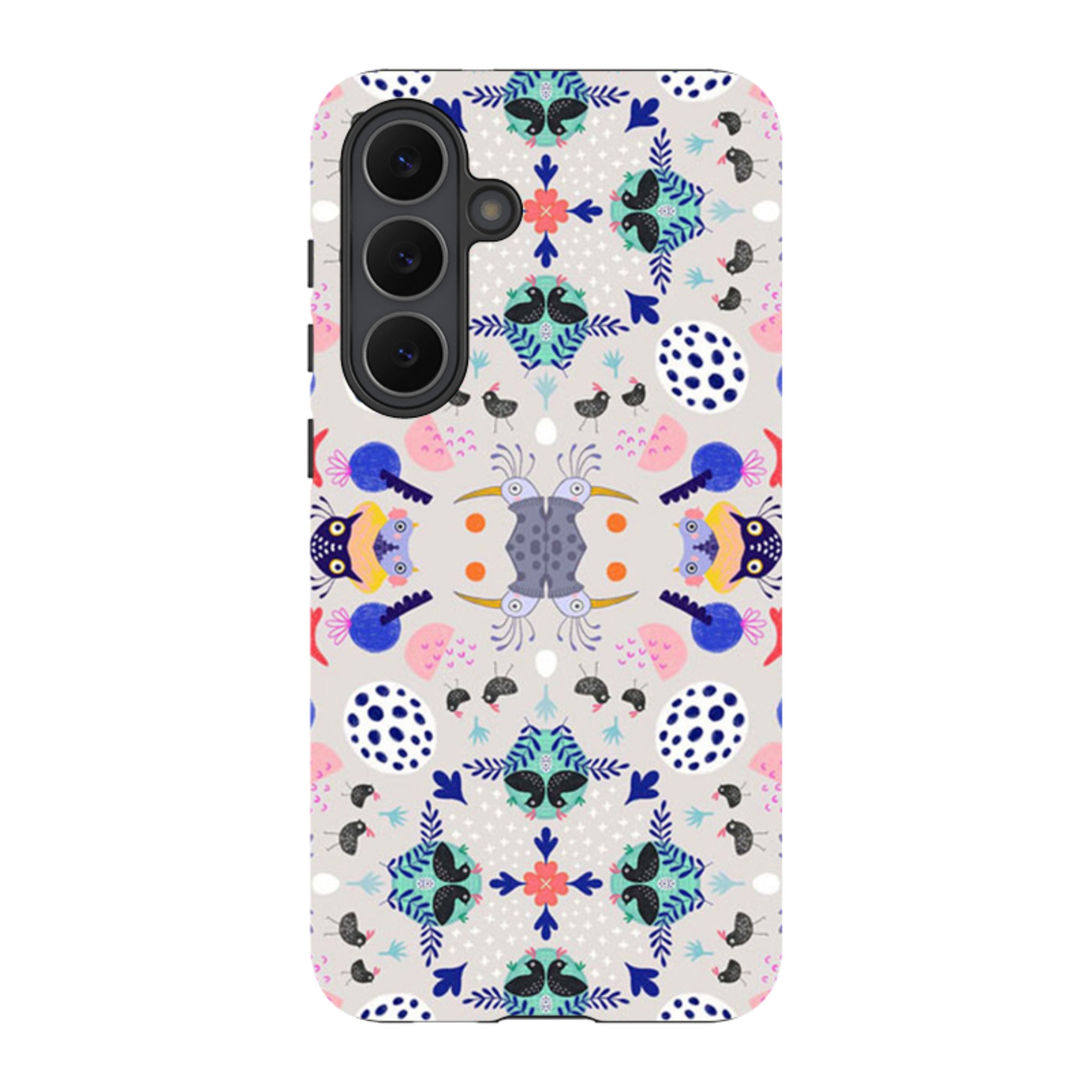 Samsung Tough Case - Crazybird Pattern By Mia Underwood