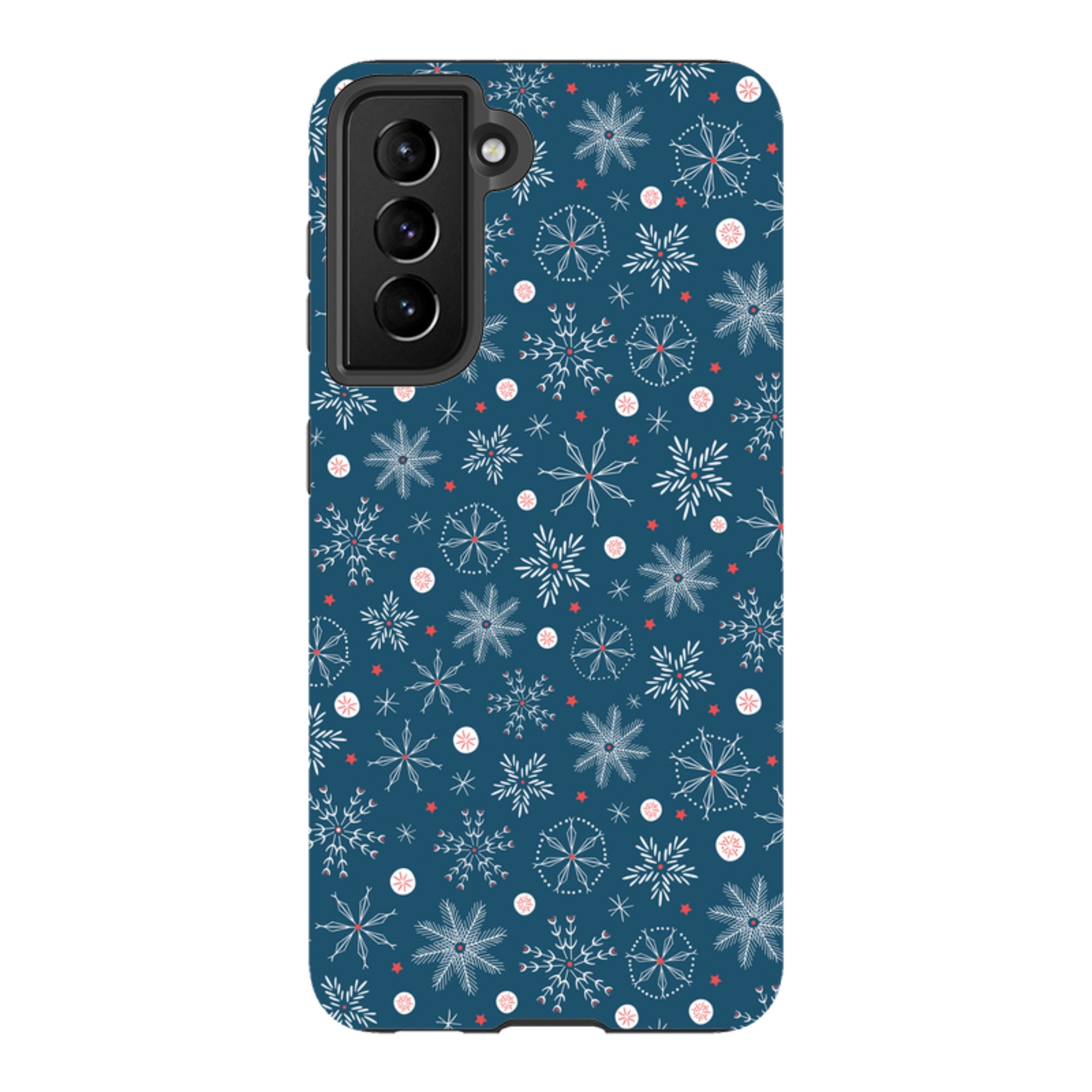 Samsung Tough Case - Christmas Snowflakes By Ali Brookes