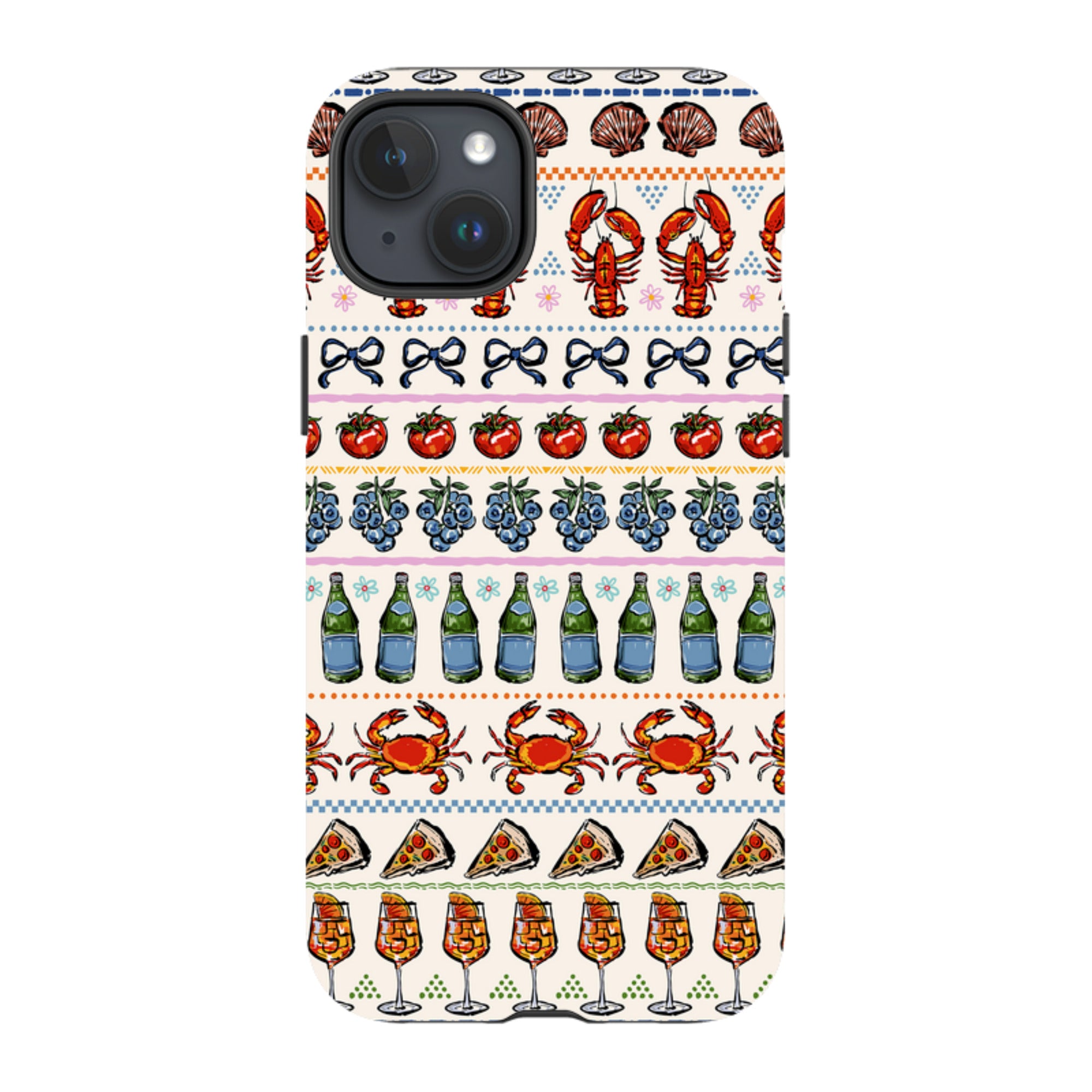 iPhone Case - Crab Pattern