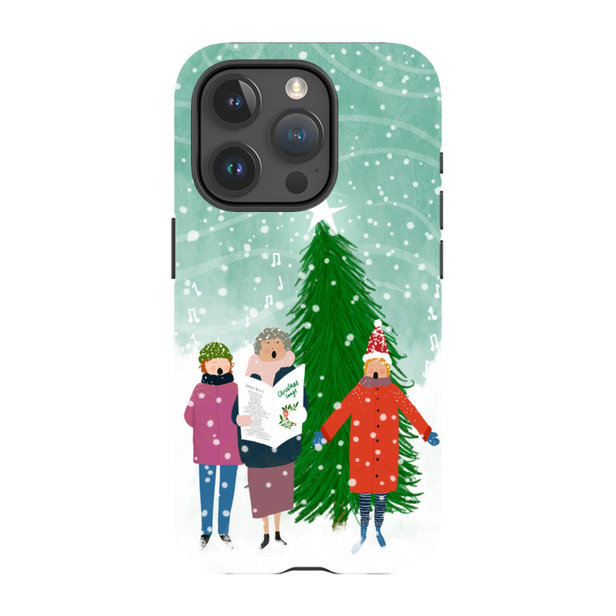 iPhone Tough Case - Card Singers 2 By Katherine Quinn
