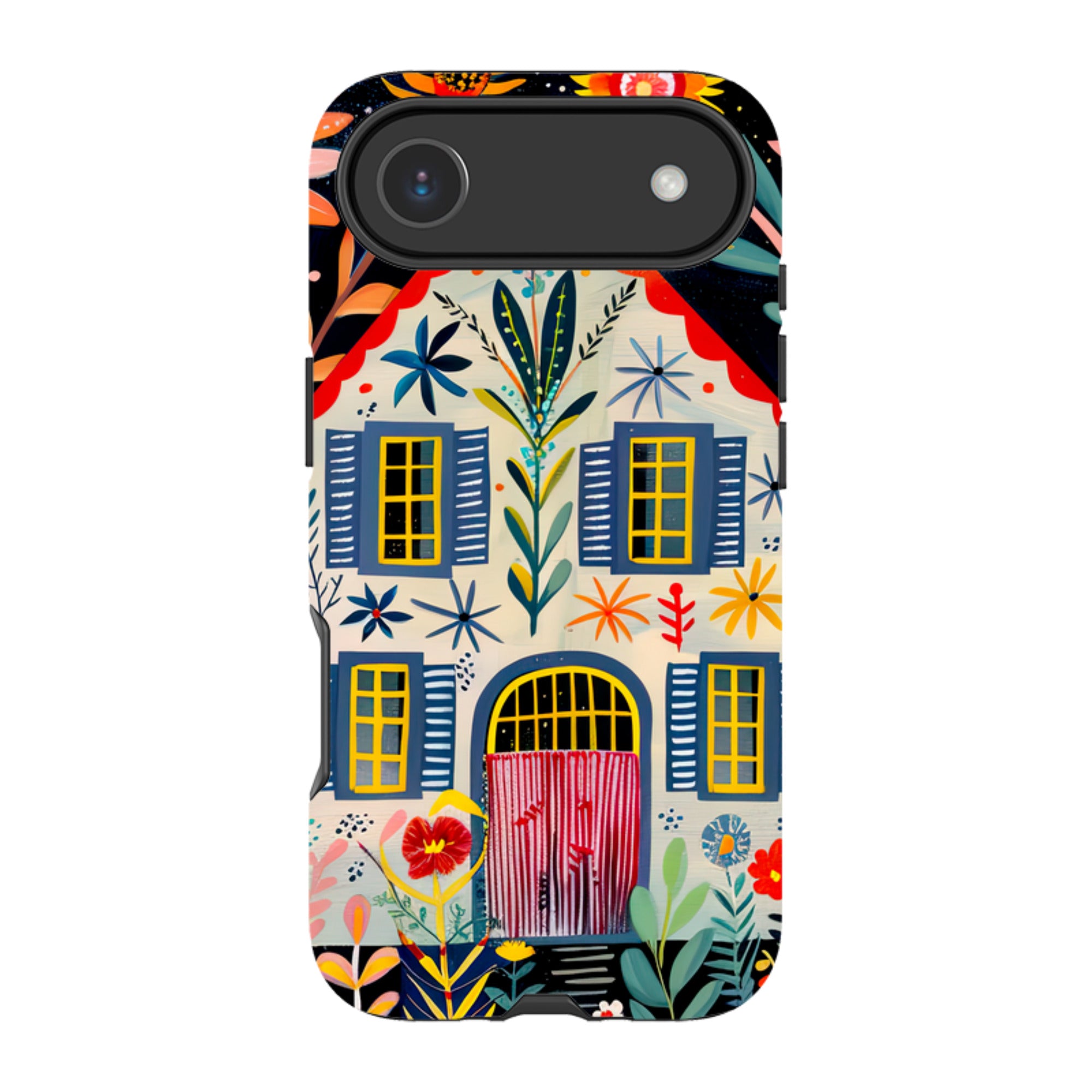 iPhone Case - Folk Art House X