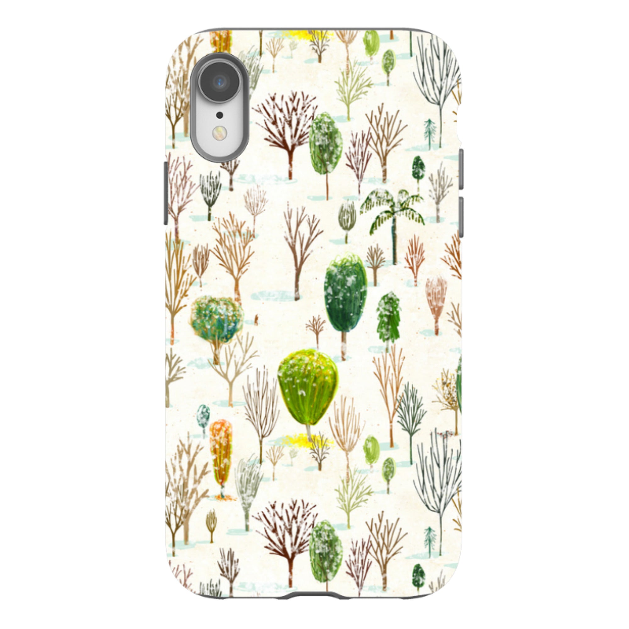 iPhone Tough Case - Winter In The Arboretum By Katherine Quinn