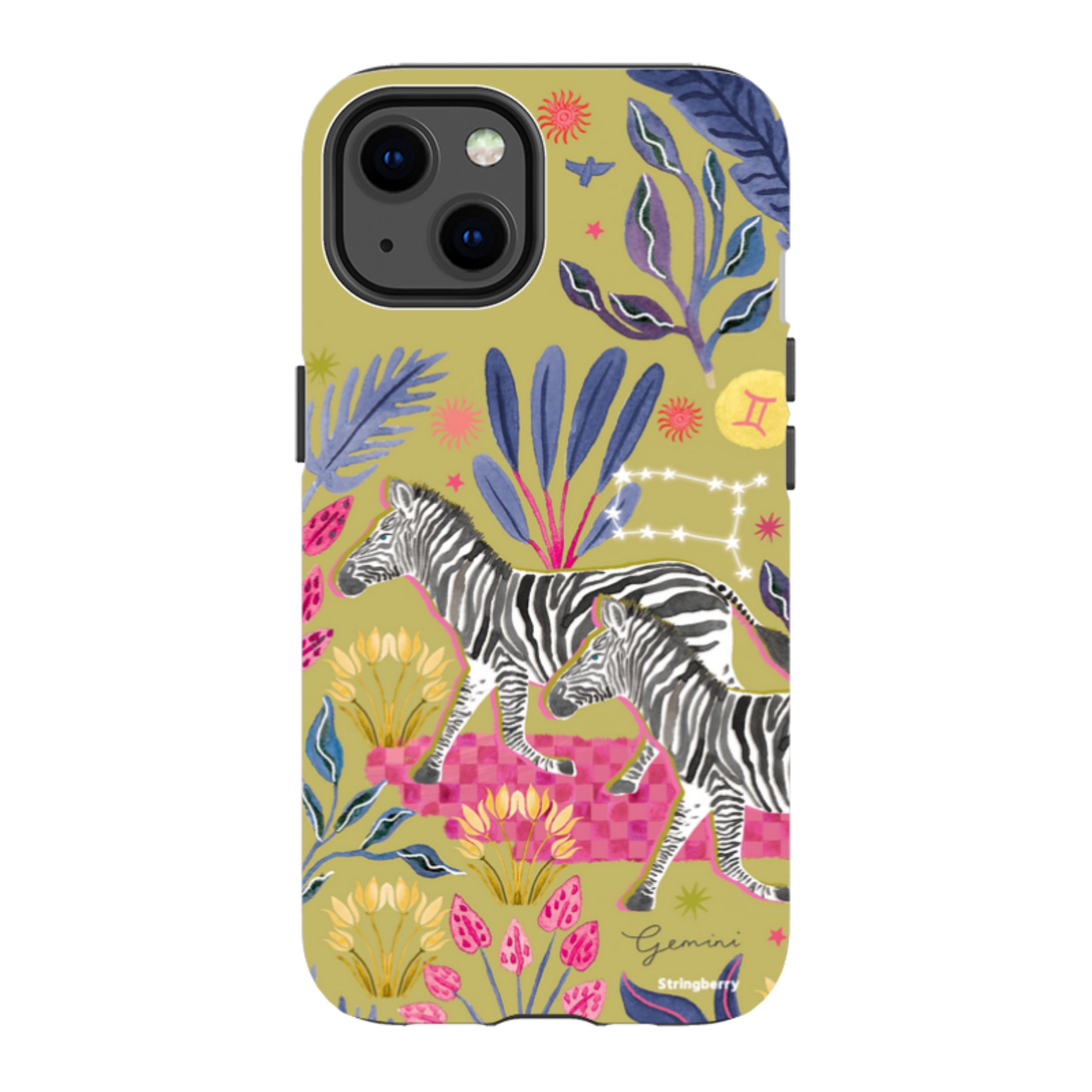 iPhone Tough Case - Gemini By Emma Frances Grant