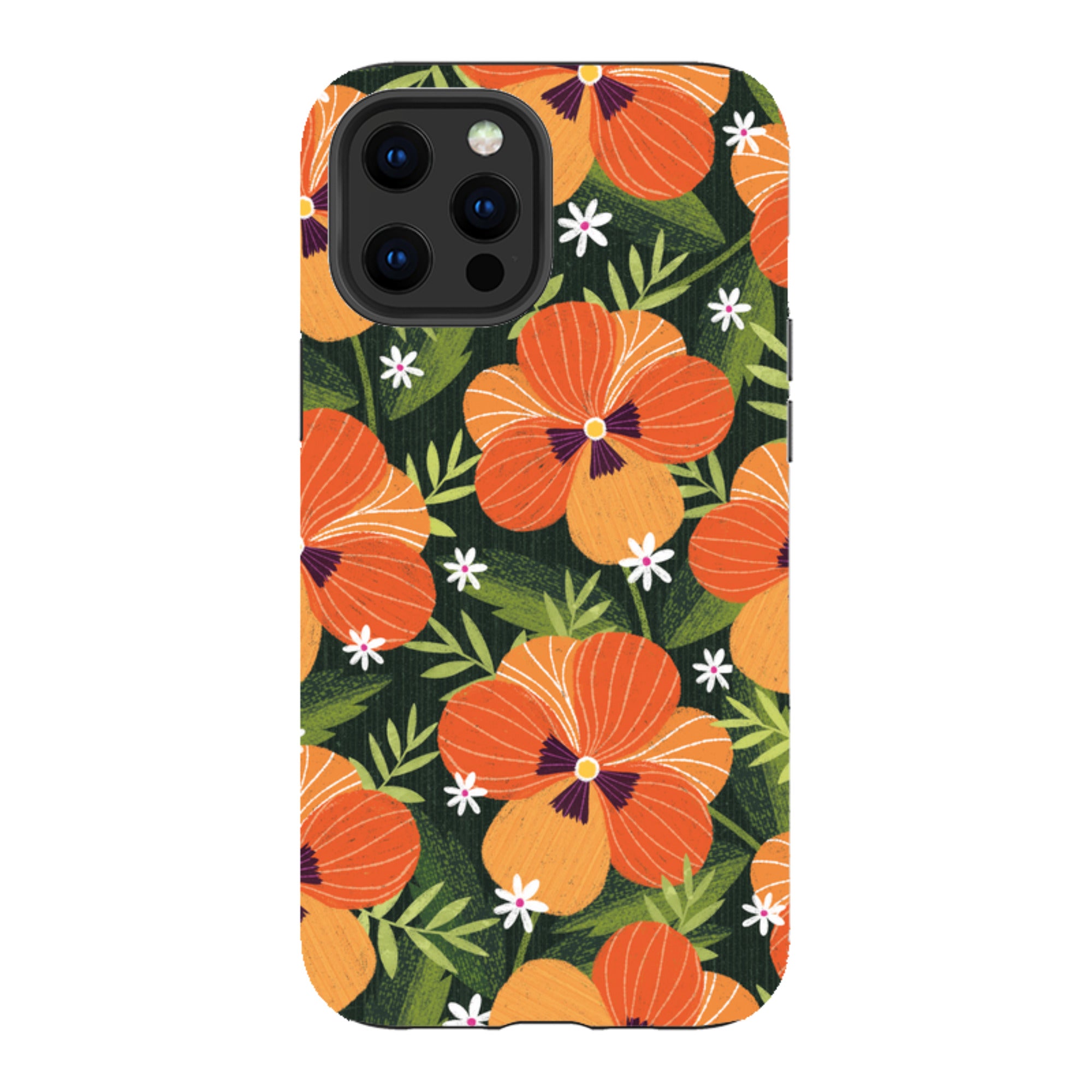 iPhone Tough Case - Pensees II By Ali Brookes