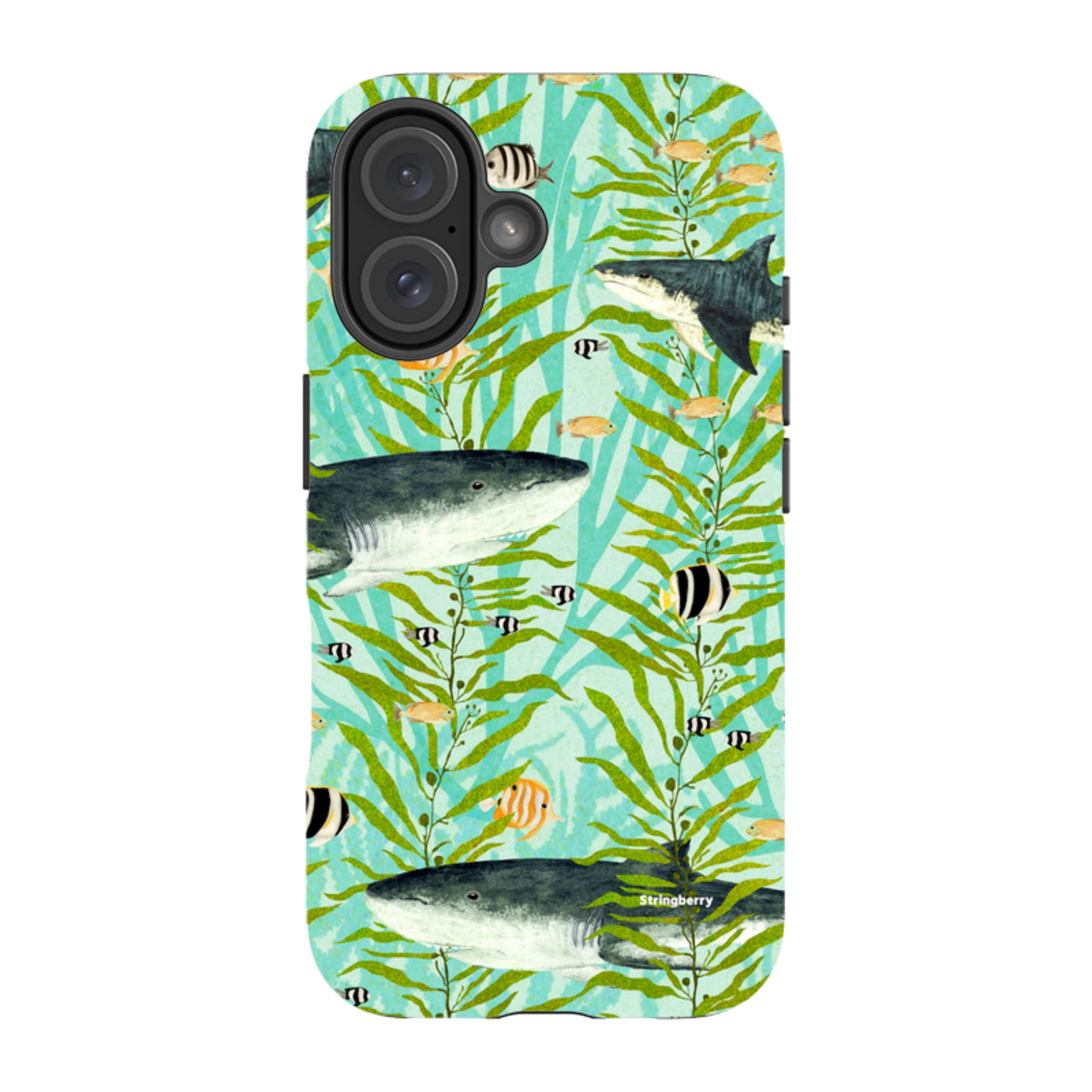 iPhone Tough Case - Shark Reef By Katherine Quinn