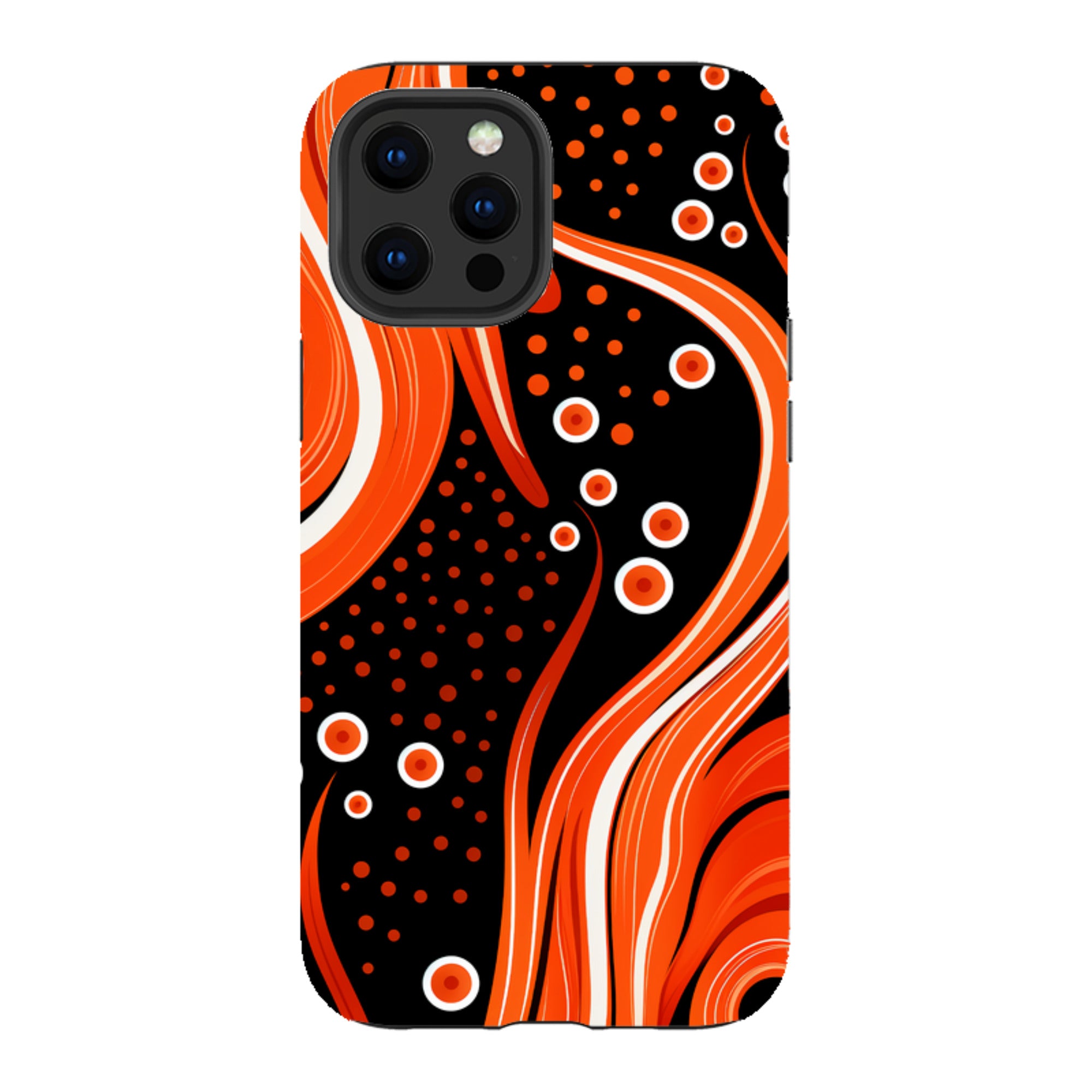 iPhone Tough Case -Red Wave Stars