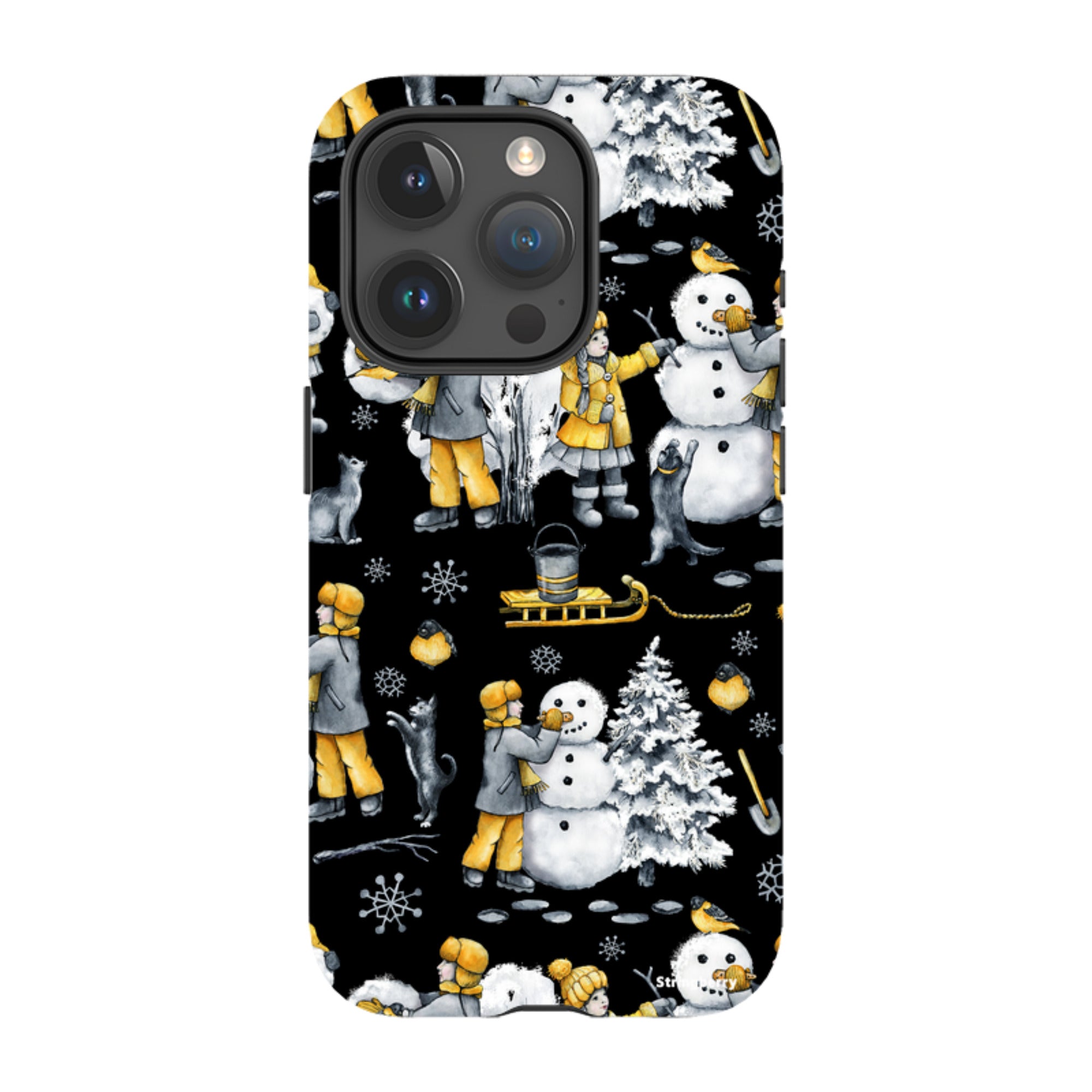 iPhone Tough Case - Me And Snowman
