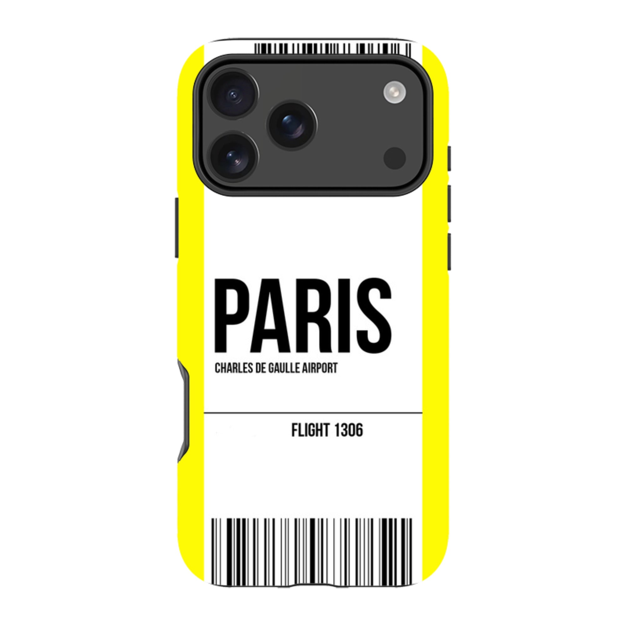 iPhone Tough Case - Paris Yellow
