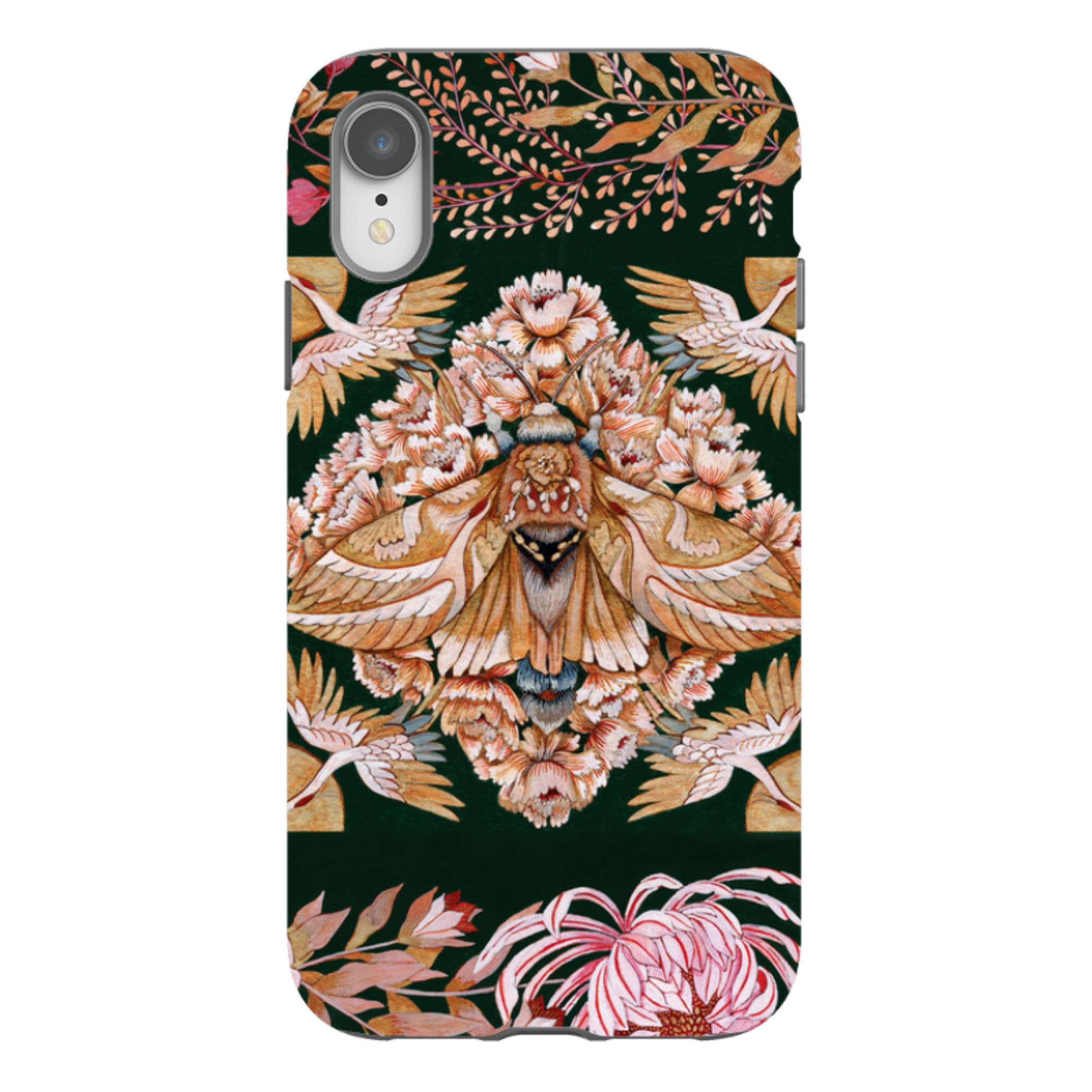 iPhone Tough Case - Golden Moth By Maria Matos