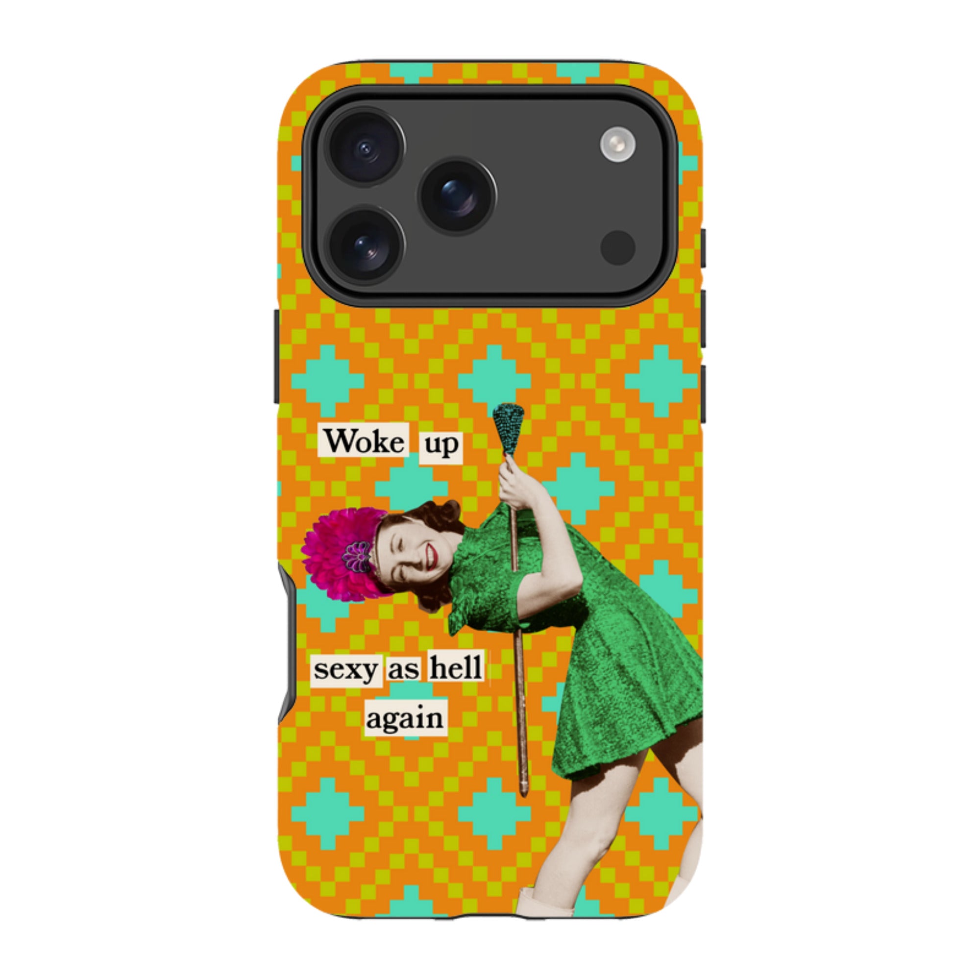 iPhone Tough Case - Woke Up By Clare Jordan
