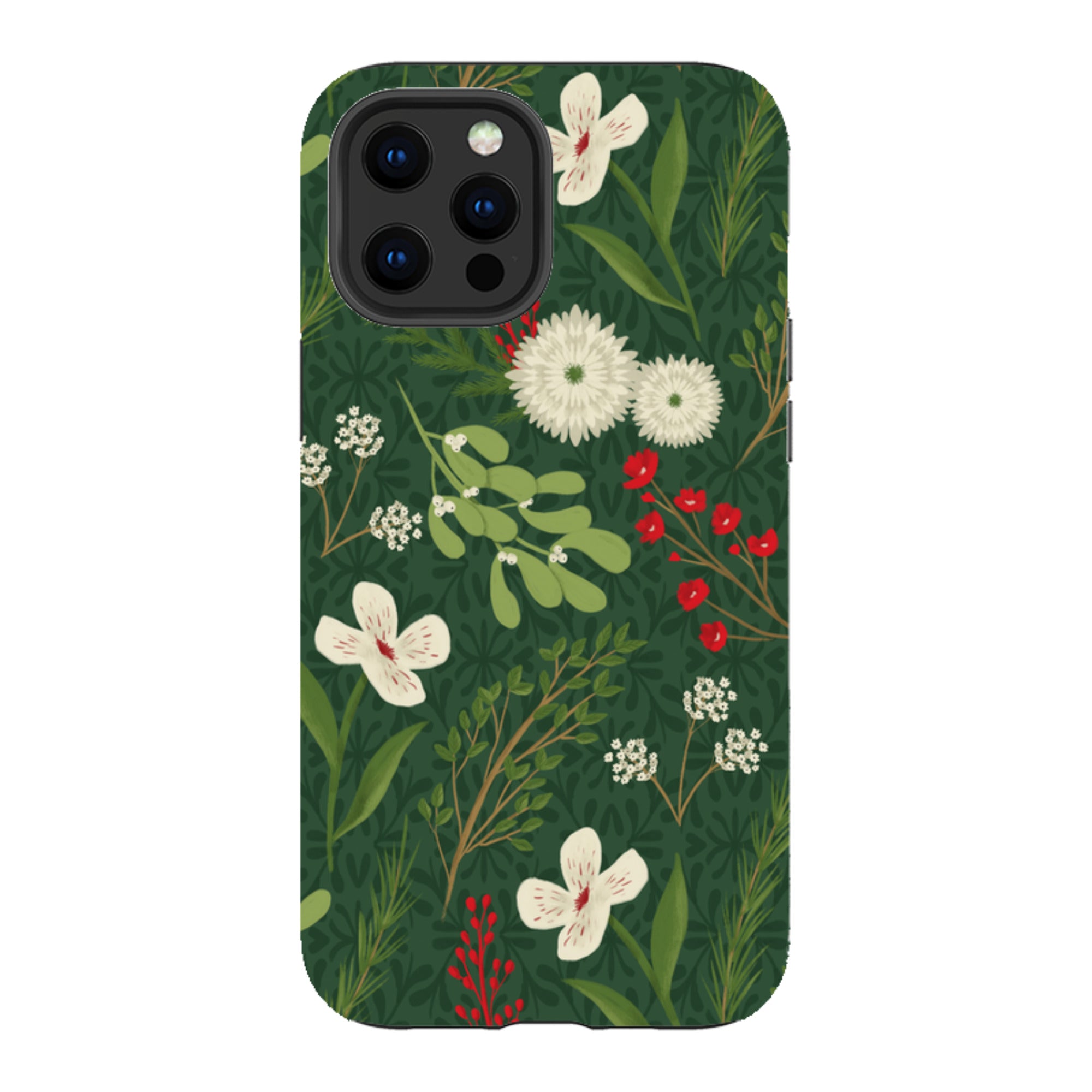 iPhone Tough Case - Holiday Foliage By Abby Jacobs