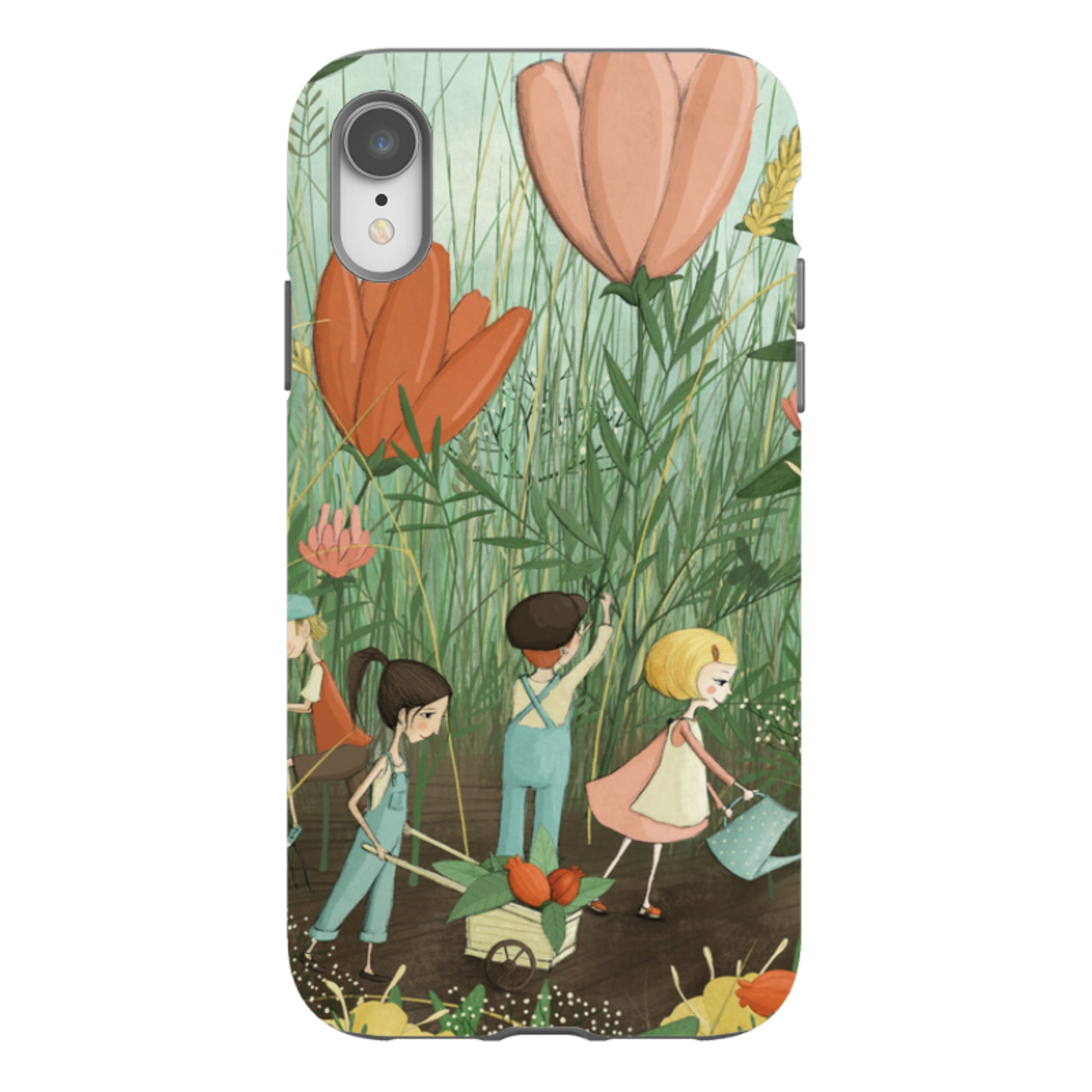 iPhone Tough Case - Garden Day By Maja Lindberg