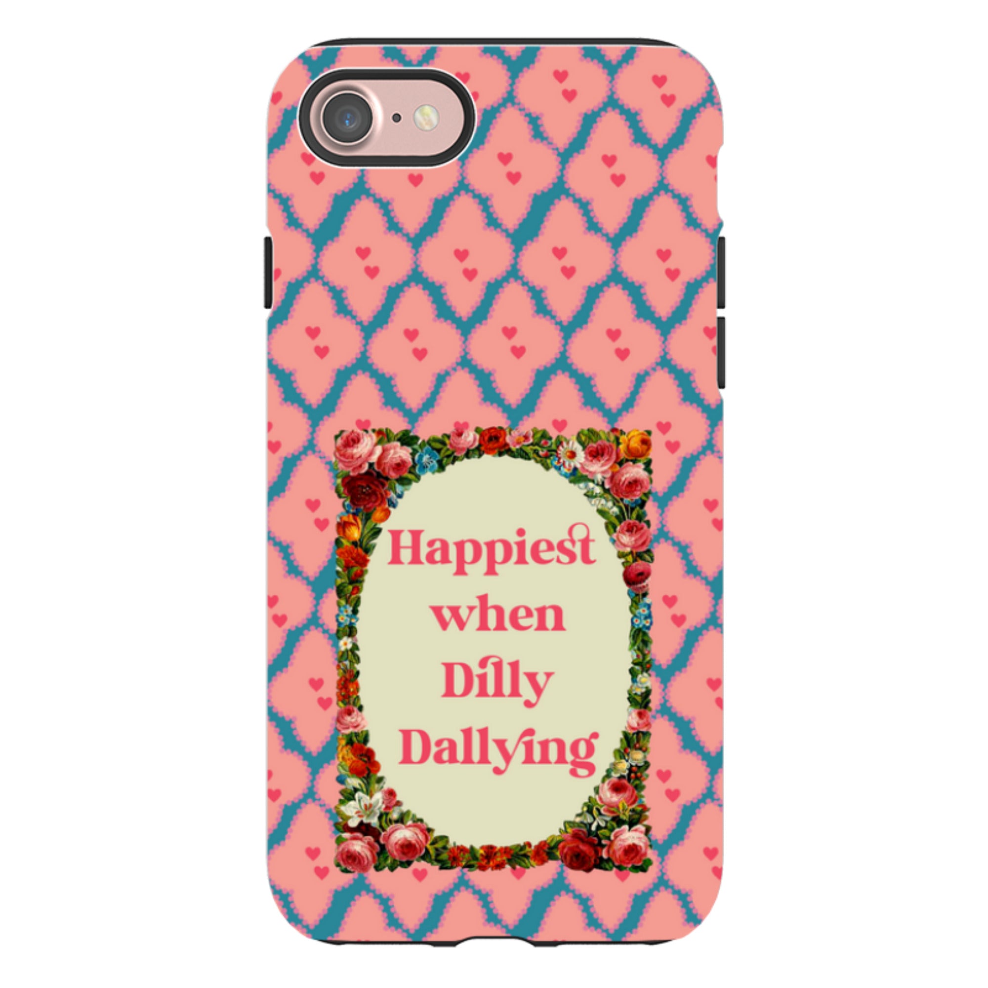 iPhone Tough Case - Dilly Dally By Clare Jordan