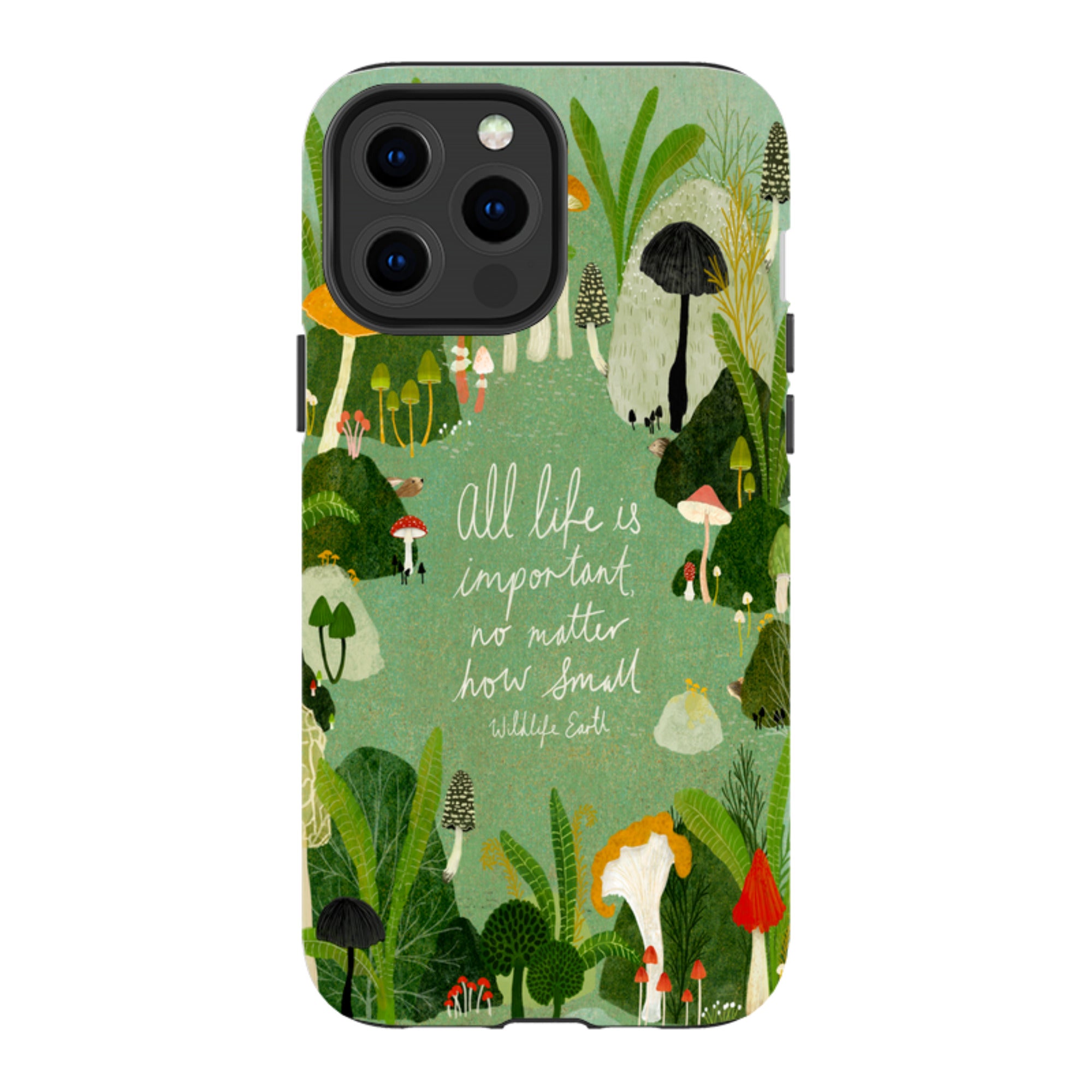 iPhone MagSafe Tough Case -  Wildlife Text By Katherine Quinn
