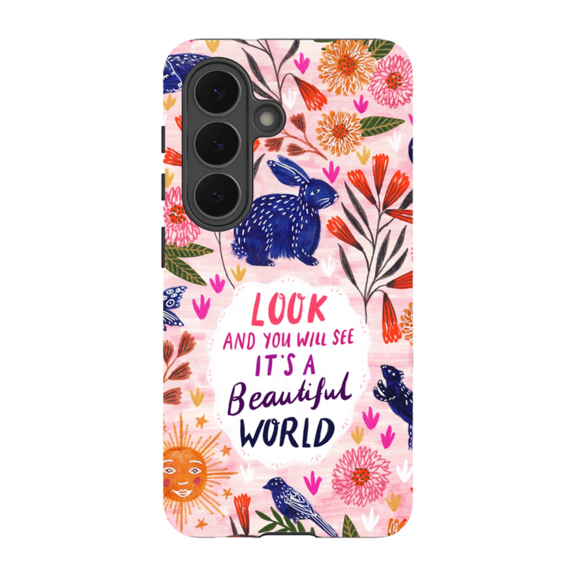 Samsung Tough Case - Beautiful World By Lee Foster Wilson