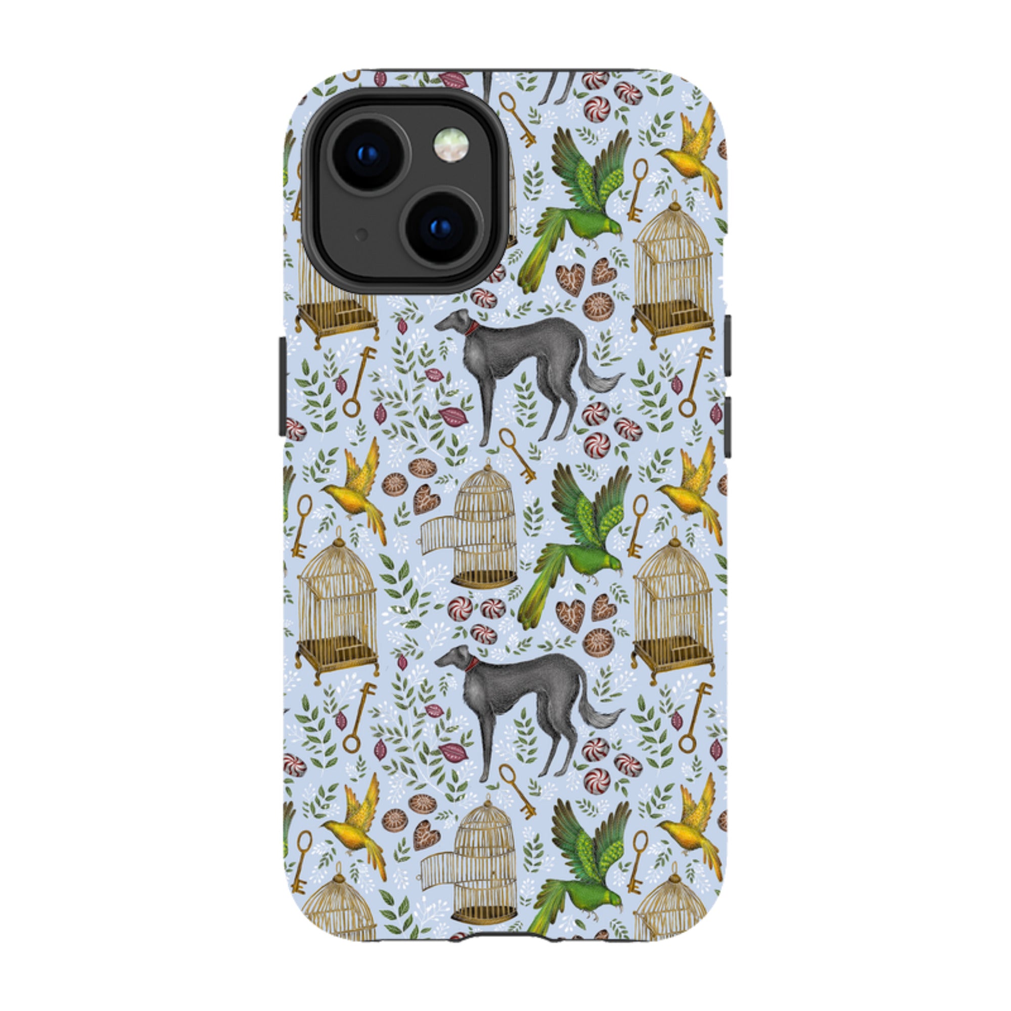 iPhone Tough Case - Amsterdam Blue By Catherine Rowe