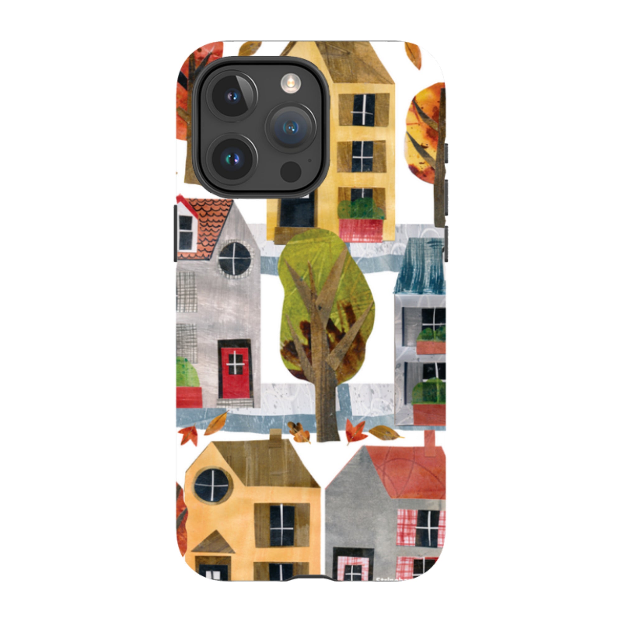 iPhone Tough Case - Autumn House By Tracey English