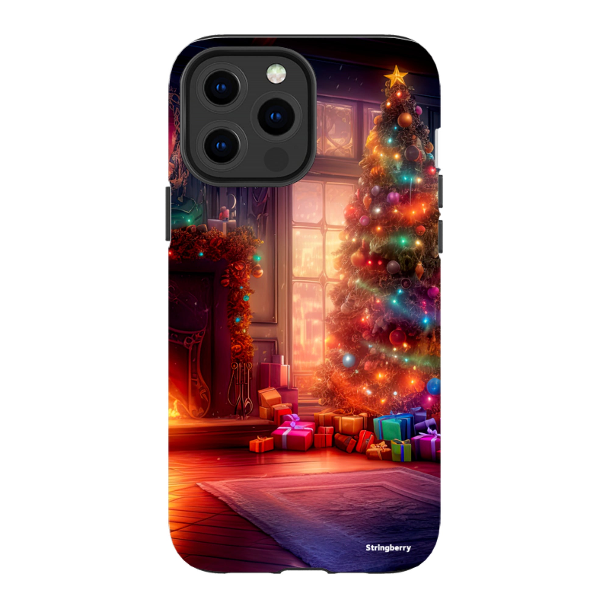 iPhone Tough Case - Holly Jolly Christmas III
